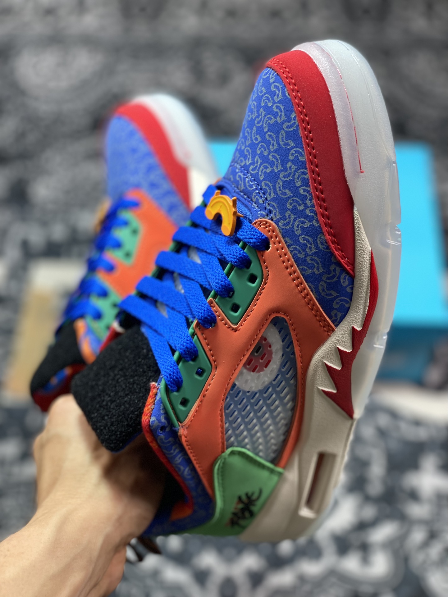 Original Air Jordan 5 Low ”Doernbecher” AJ5 Joe 5 Low Top Charity Foundation Alliance DR6287-486