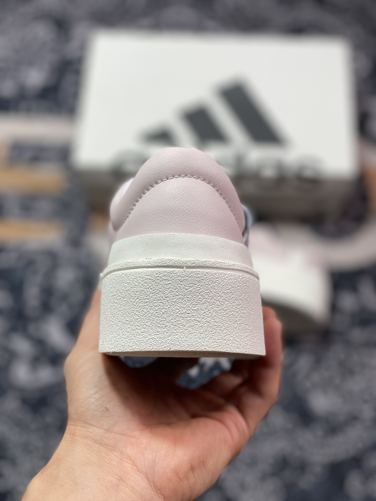 Adidas Labcourt Low Lab court series classic sneakers ”Leather Sakura Pink Beige” IF1711