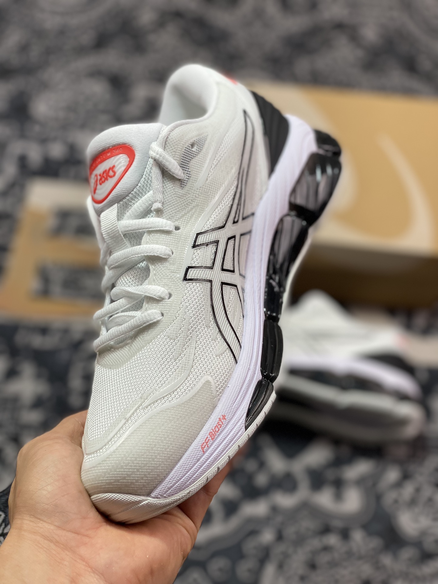 260 亚瑟士 Asics-Gel-Quantum（360-8代）网面舒适日常网布耐磨低帮 1203A305-101