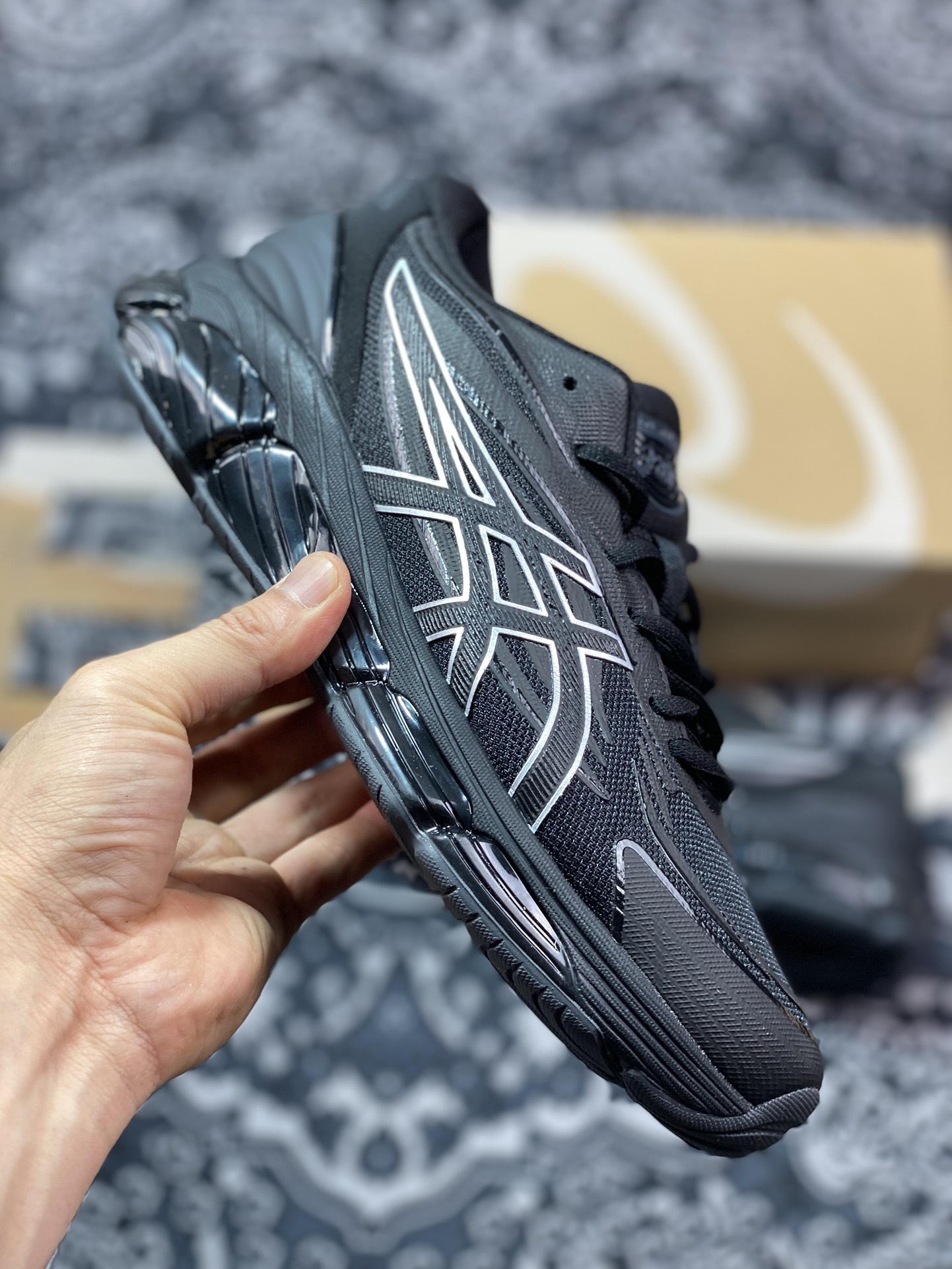 260 亚瑟士 Asics-Gel-Quantum（360-8代）网面舒适日常网布耐磨低帮休闲跑步鞋 1203A305-001