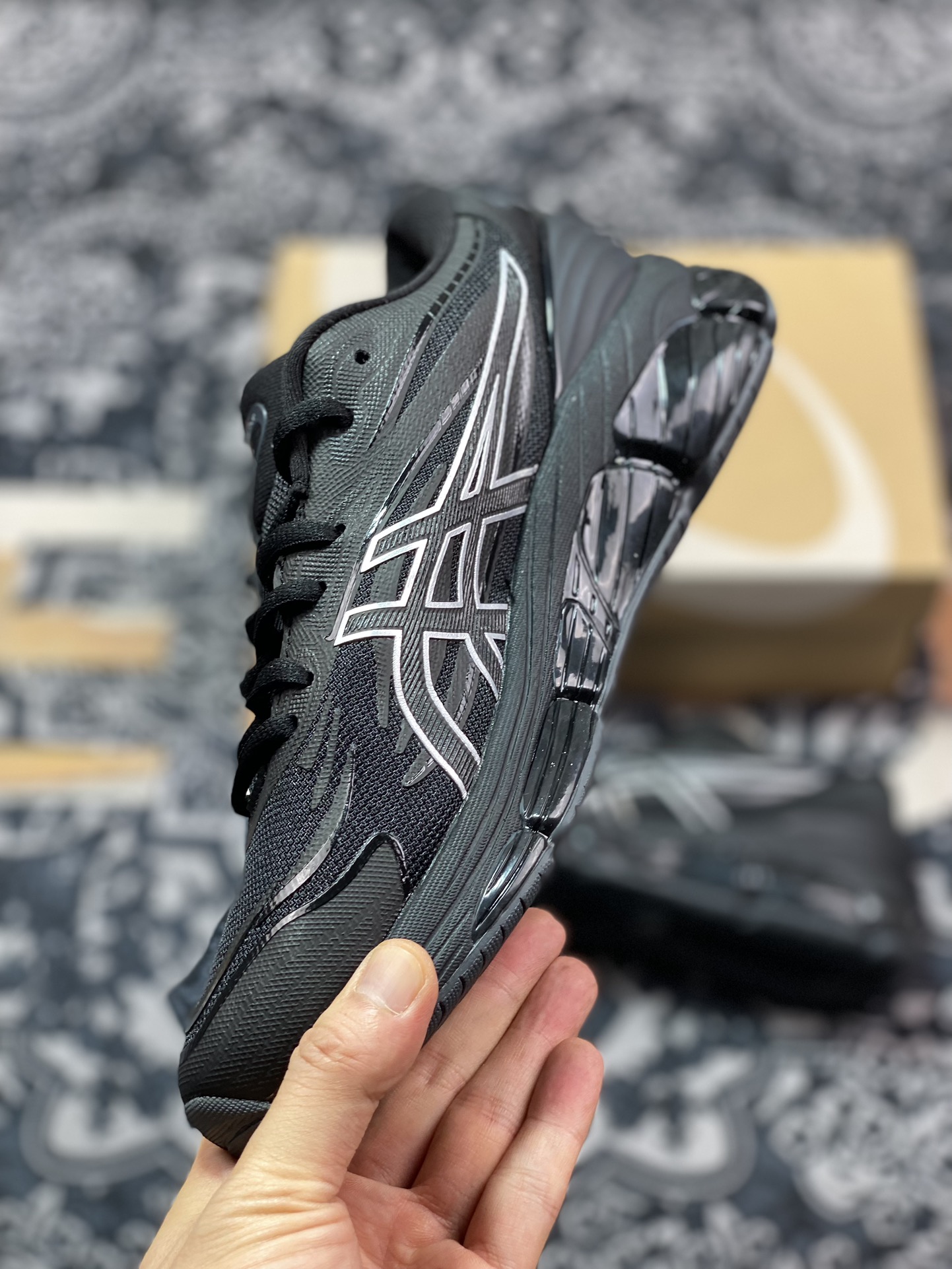 260 亚瑟士 Asics-Gel-Quantum（360-8代）网面舒适日常网布耐磨低帮休闲跑步鞋 1203A305-001