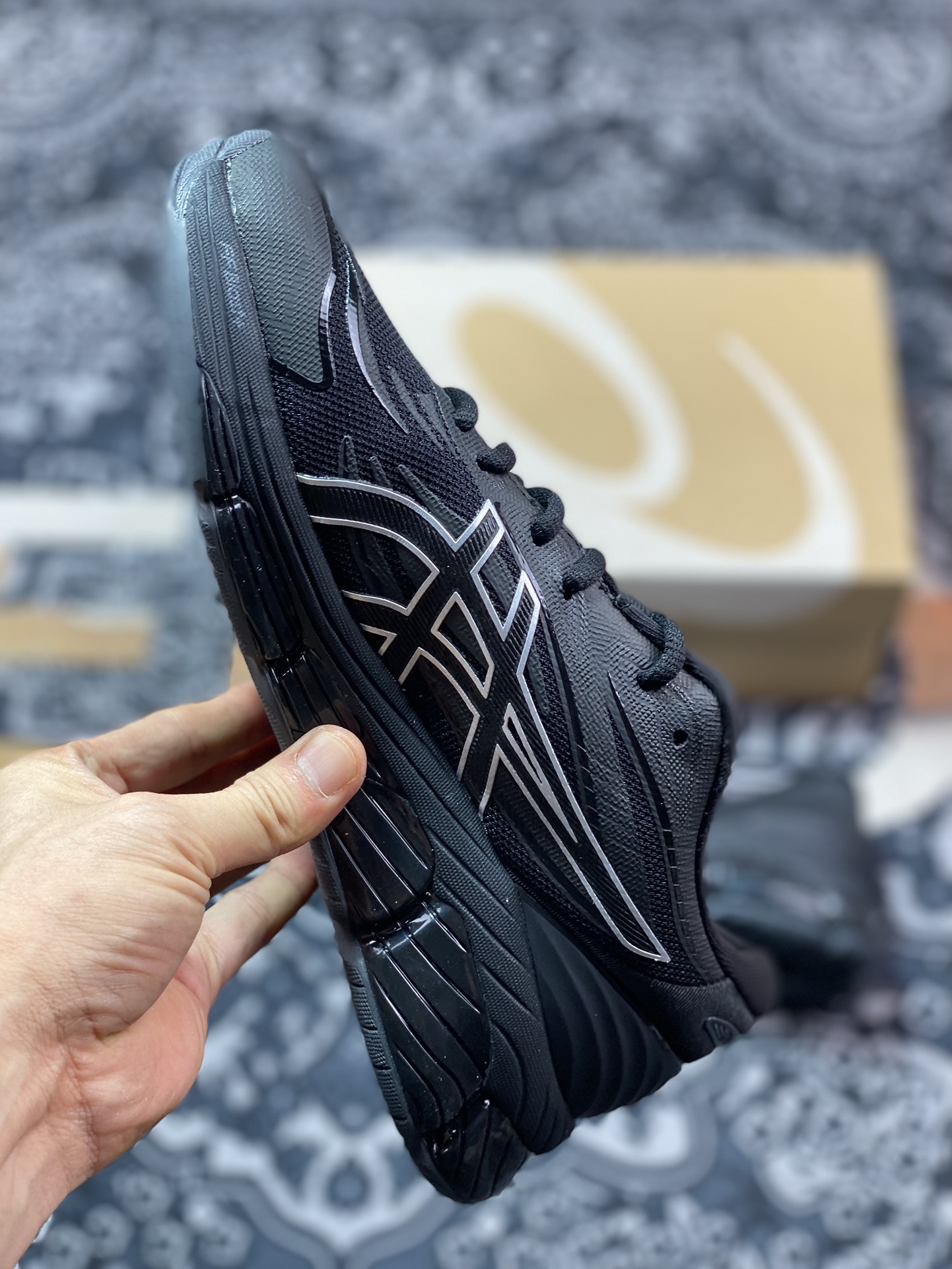 260 亚瑟士 Asics-Gel-Quantum（360-8代）网面舒适日常网布耐磨低帮休闲跑步鞋 1203A305-001