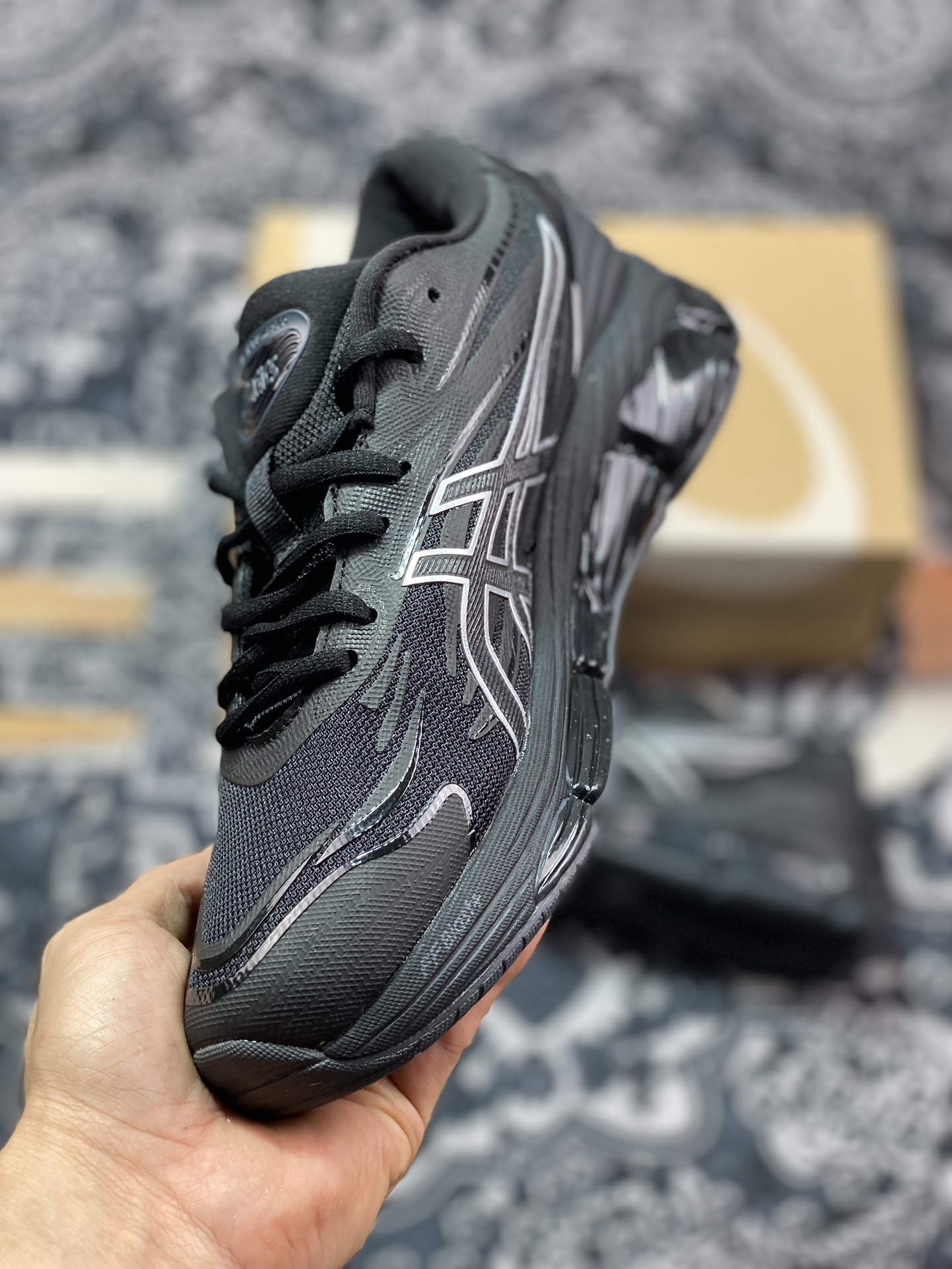 260 亚瑟士 Asics-Gel-Quantum（360-8代）网面舒适日常网布耐磨低帮休闲跑步鞋 1203A305-001