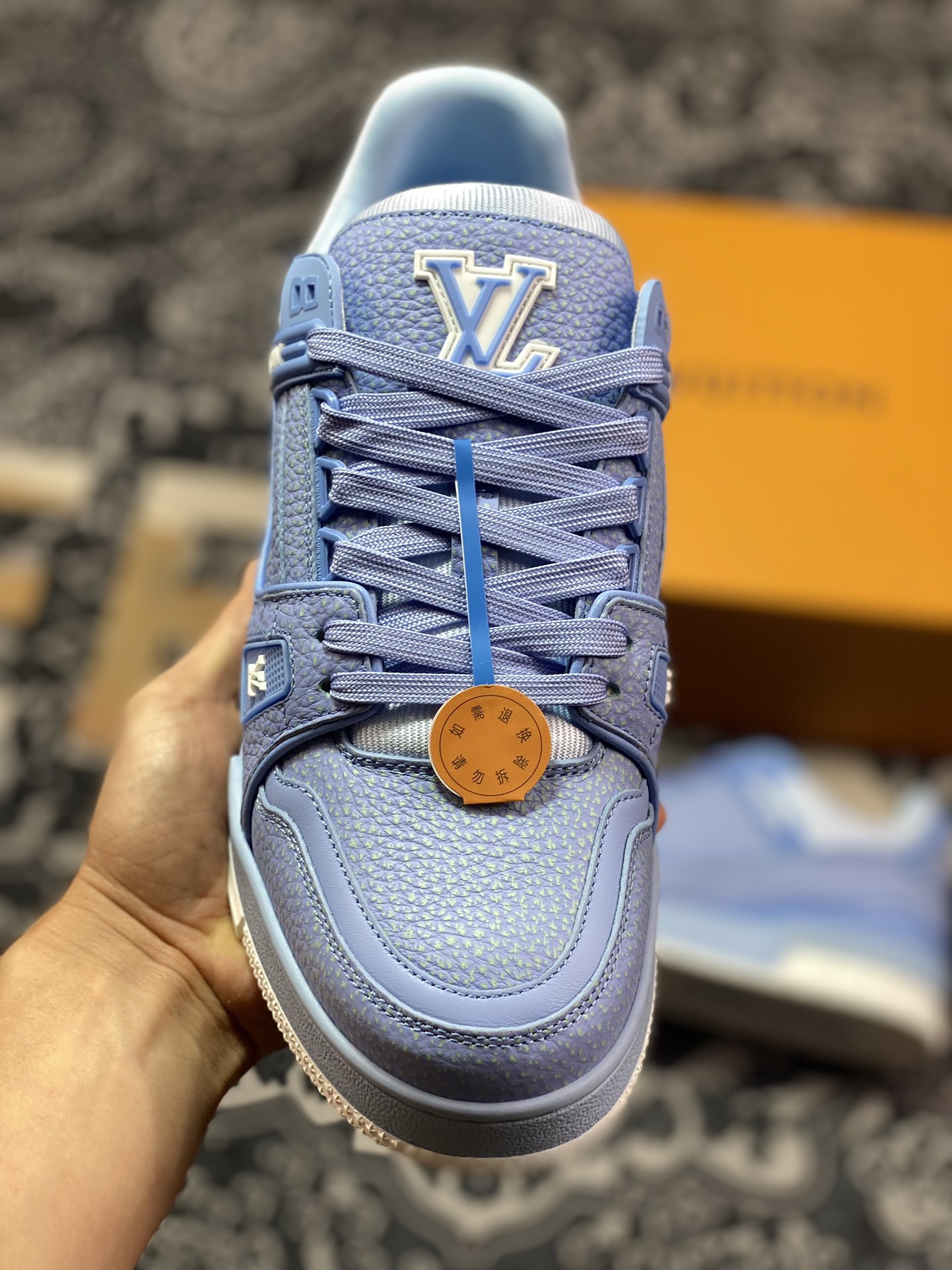 Louis Vuitton LV Trainer Low-top Casual Sneakers