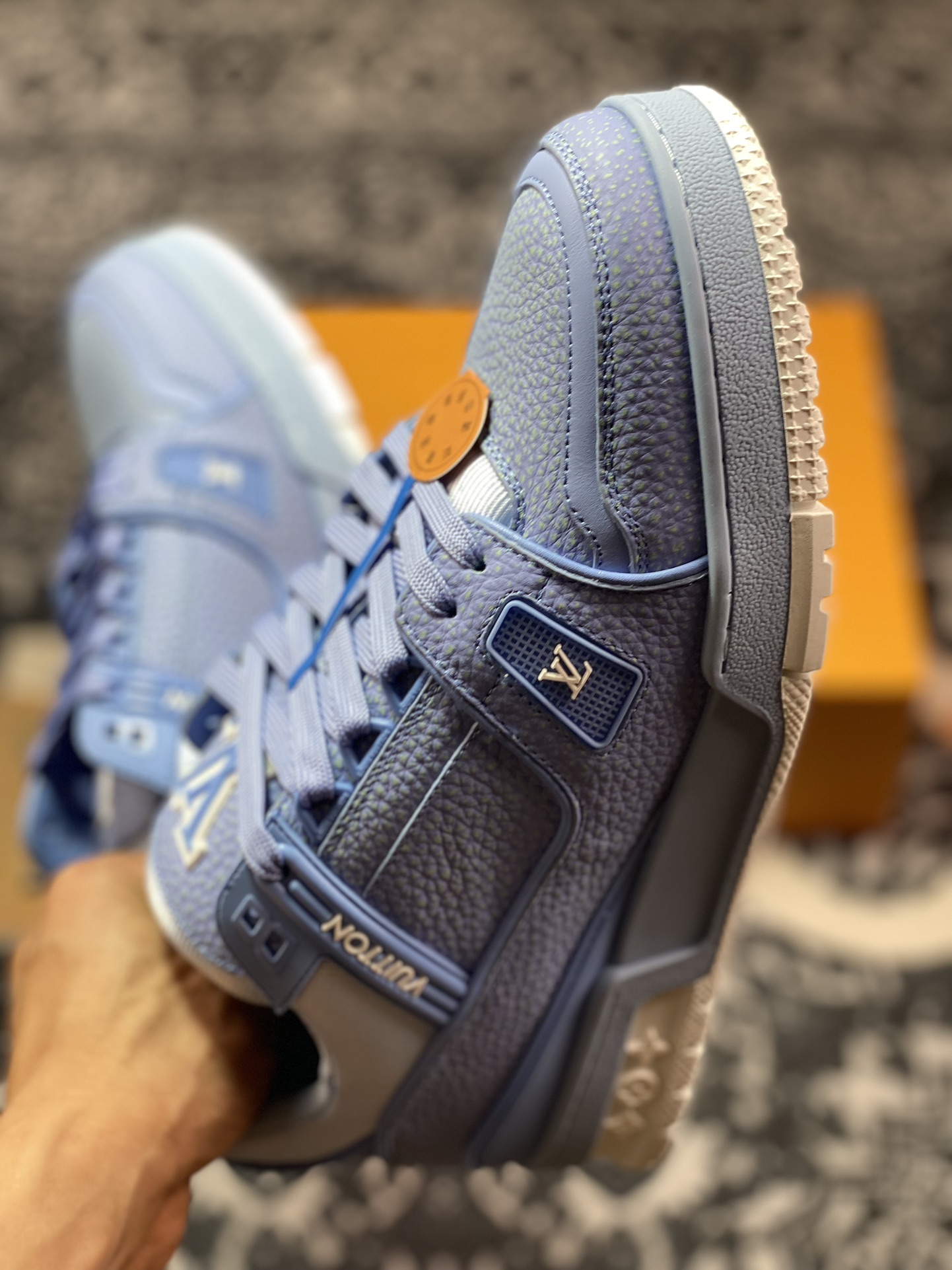 Louis Vuitton LV Trainer Low-top Casual Sneakers