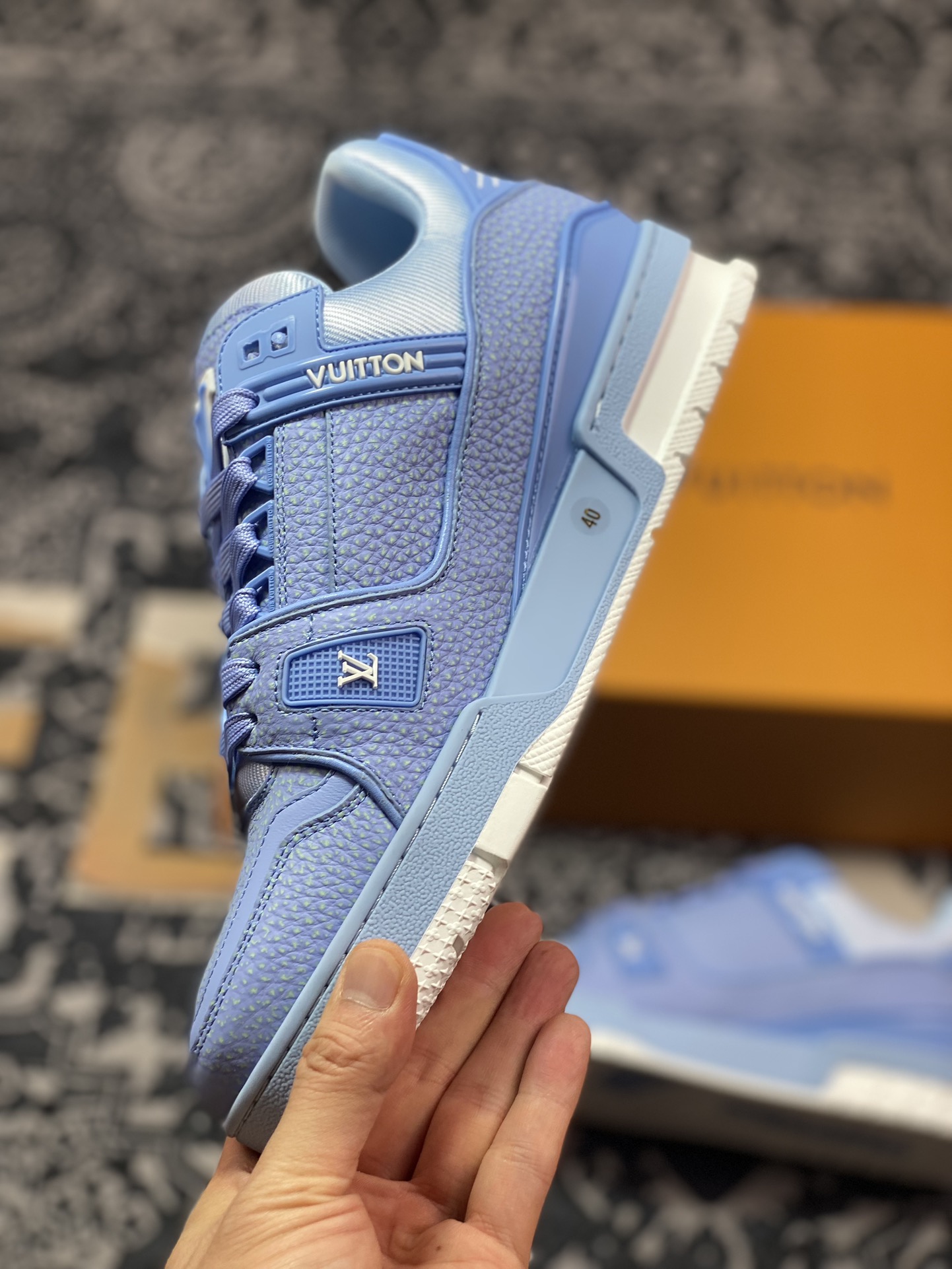 Louis Vuitton LV Trainer Low-top Casual Sneakers