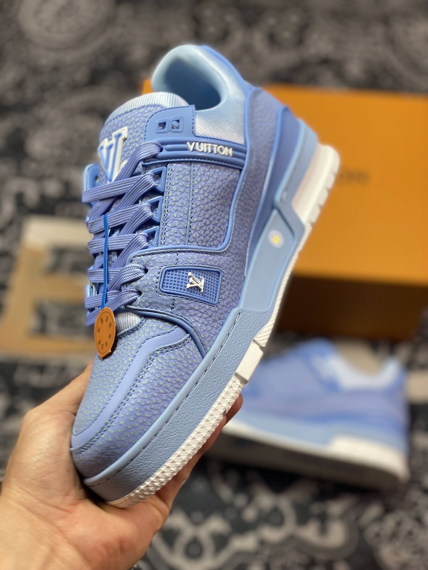 Louis Vuitton LV Trainer Low-top Casual Sneakers