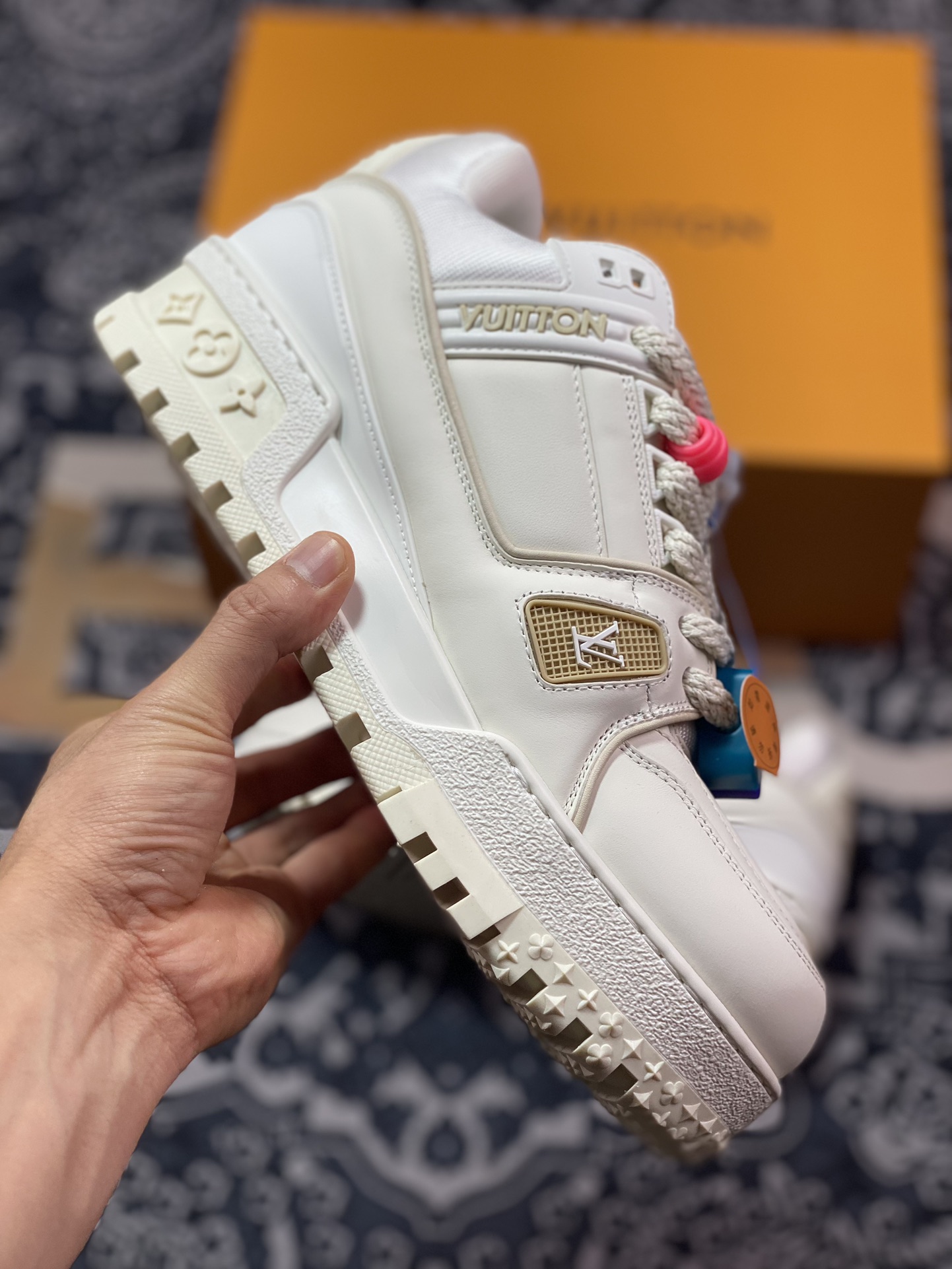 Louis Vuitton LV Trainer Low-top Casual Sneakers