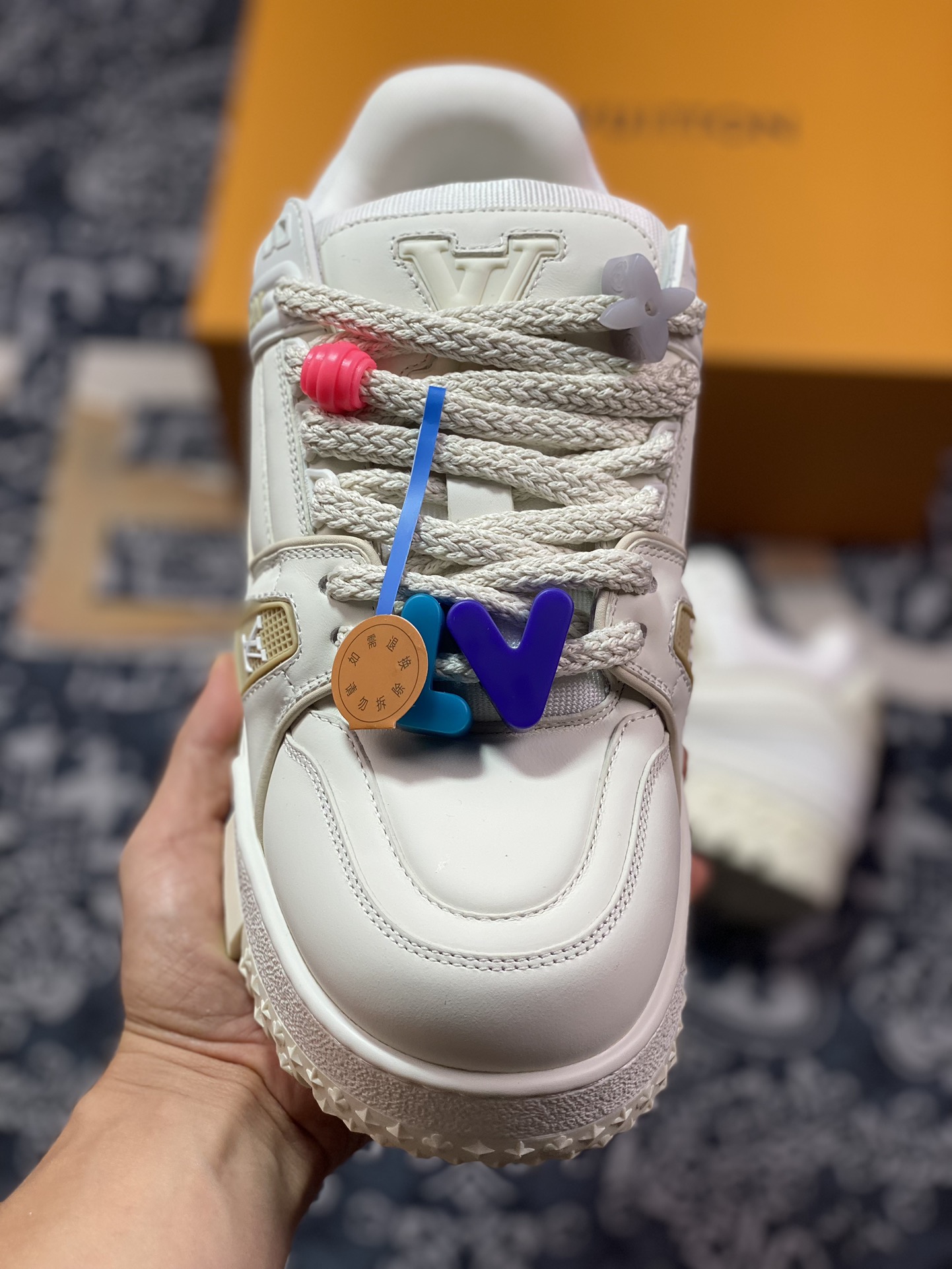 Louis Vuitton LV Trainer Low-top Casual Sneakers