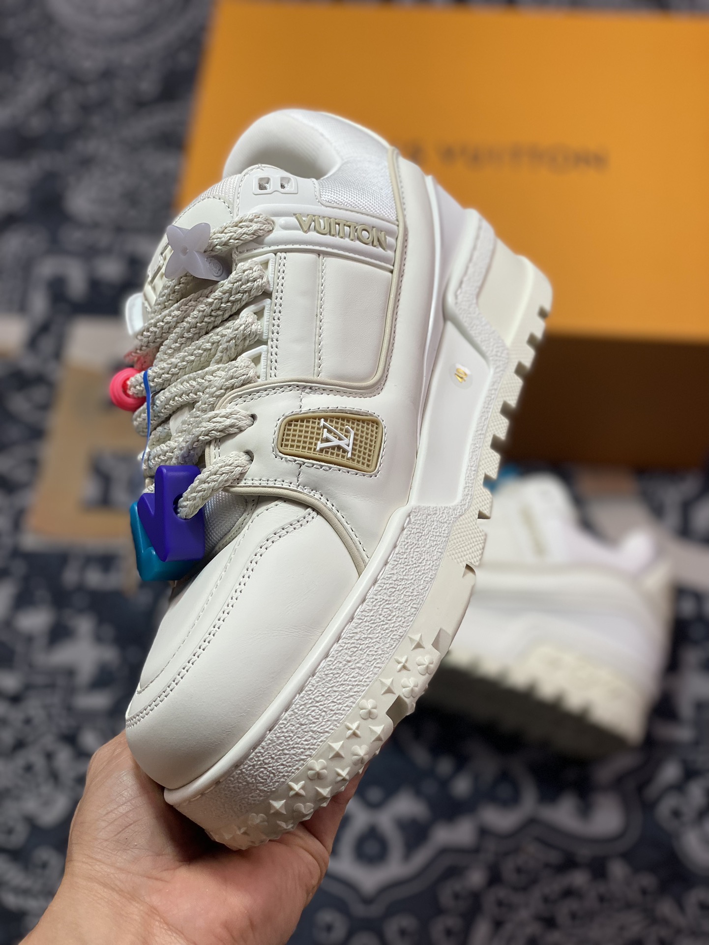 Louis Vuitton LV Trainer Low-top Casual Sneakers