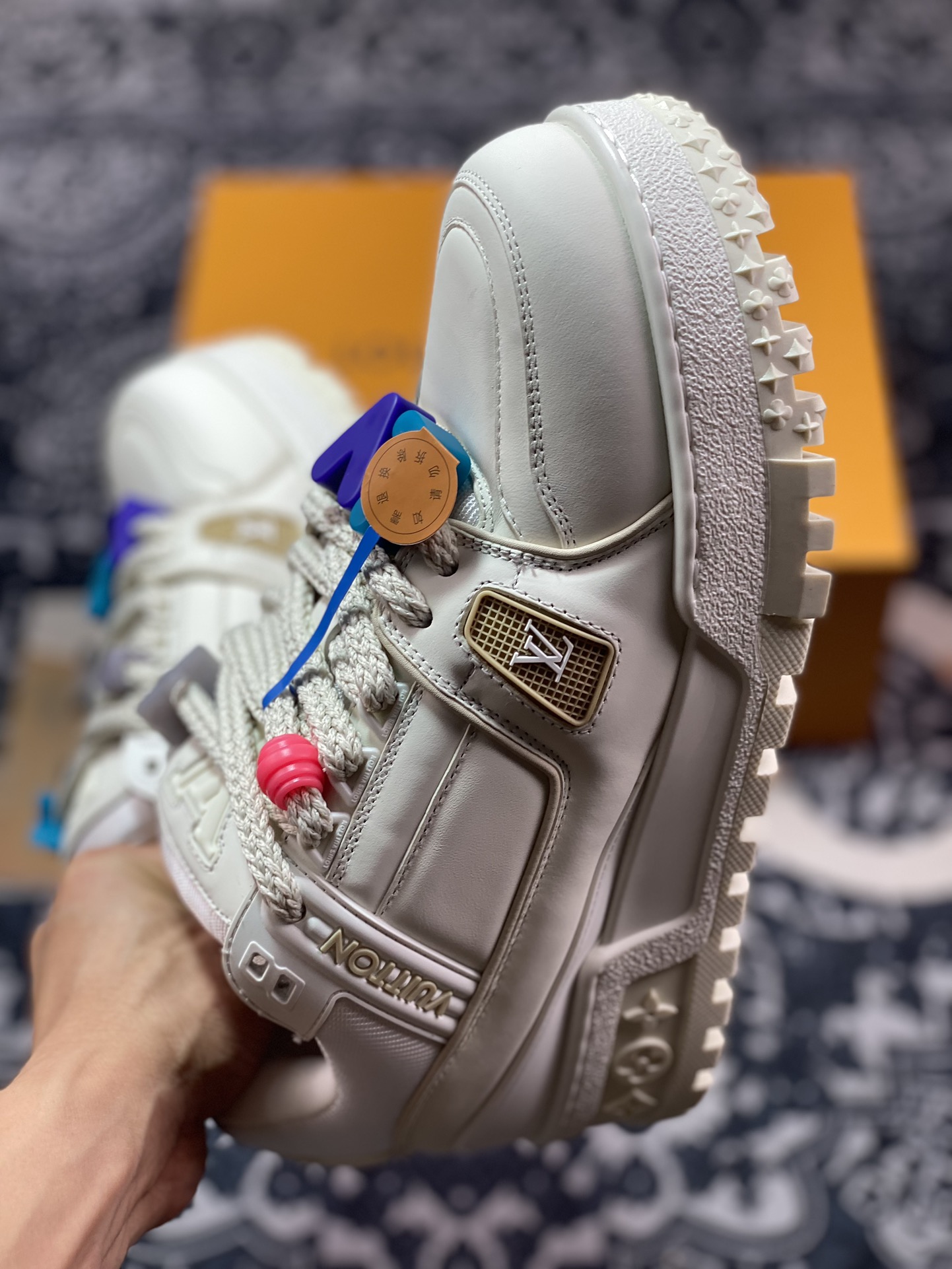 Louis Vuitton LV Trainer Low-top Casual Sneakers