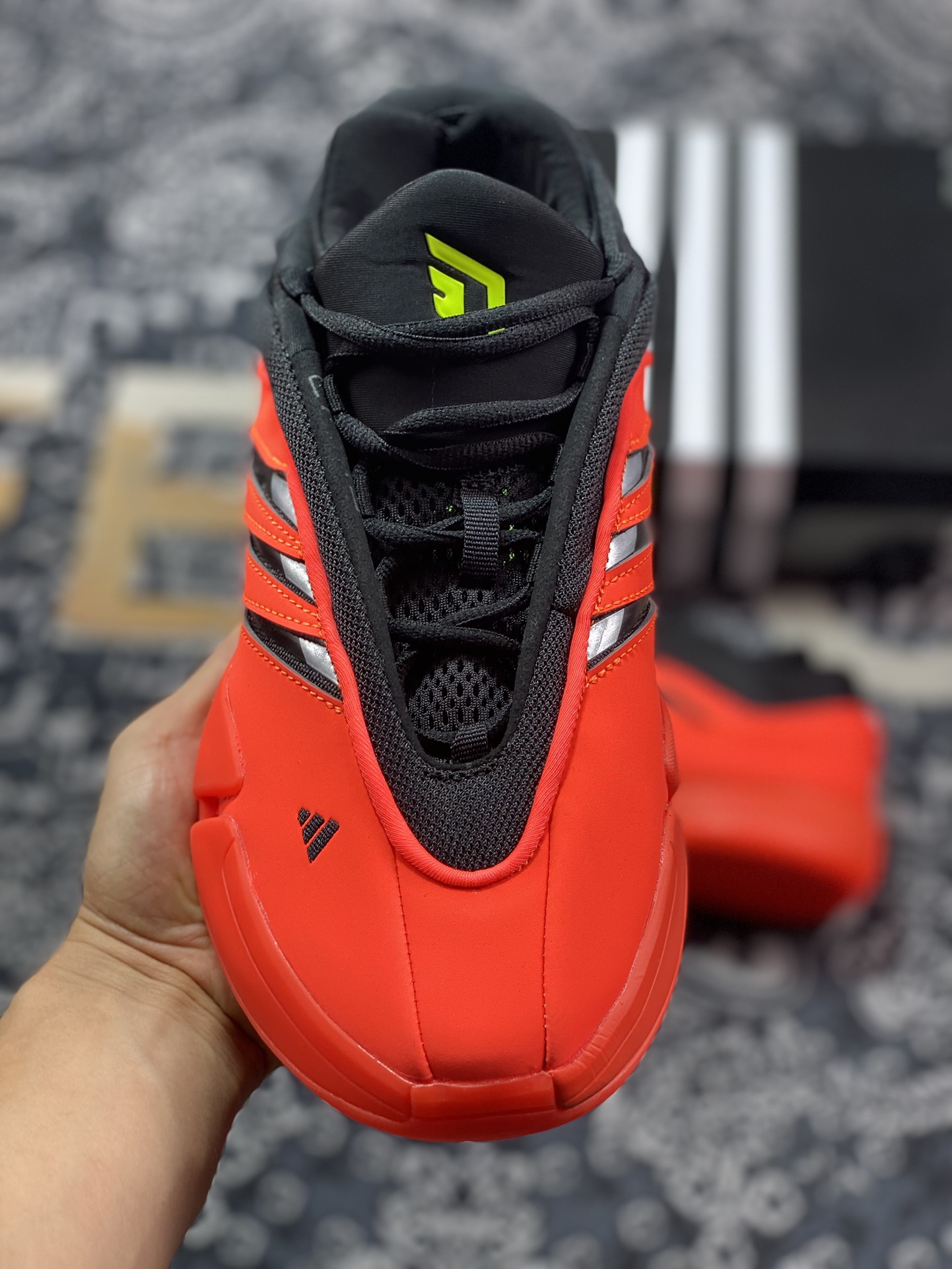 300 阿迪达斯Adidas Dame 9”The Playoffs”利拉德9代系列低帮篮球鞋“红黑”GY3035