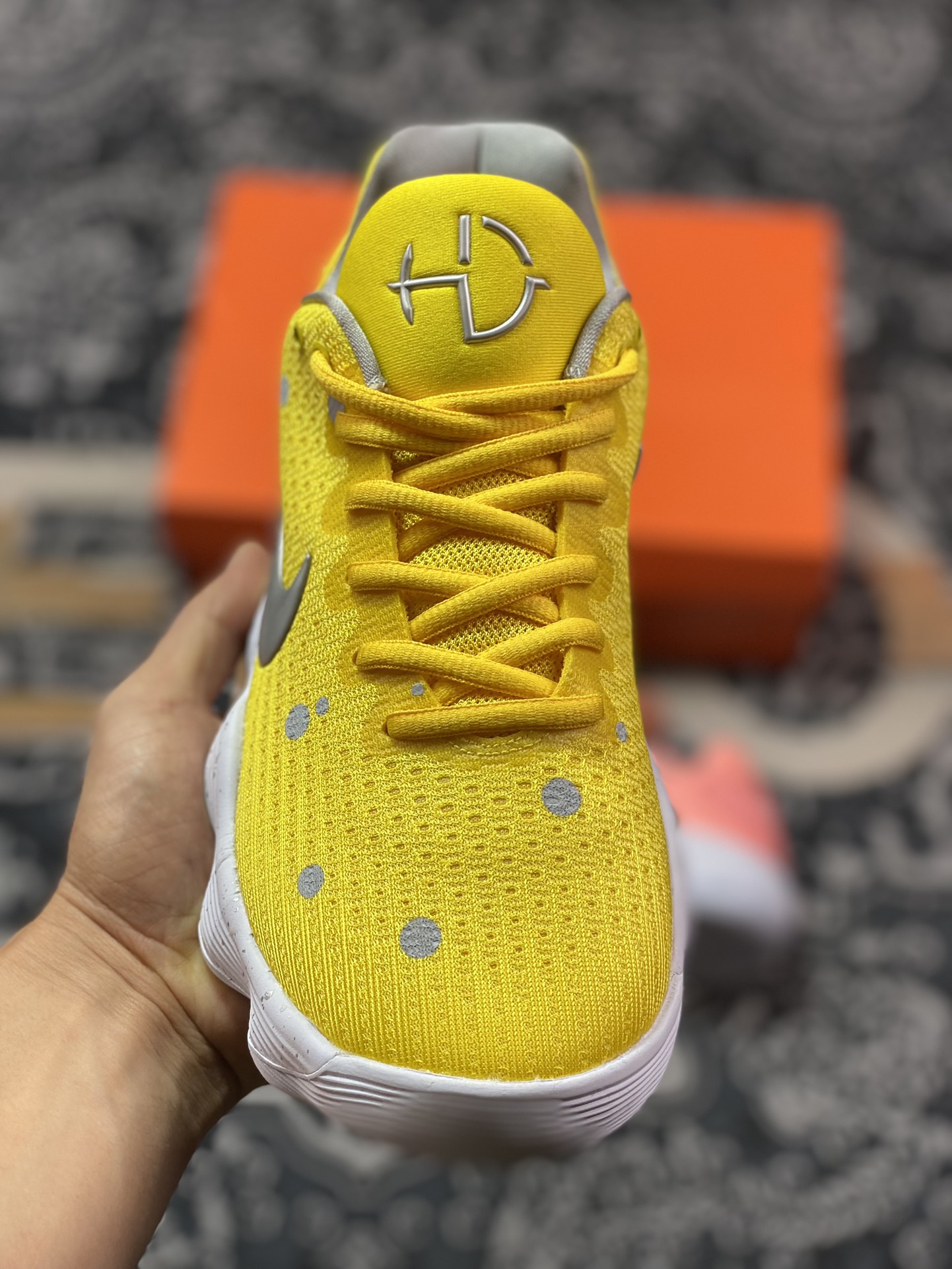 NK Hyperdunk HD2017 Low EP actual basketball shoes Patrick Star Yuanyang 897637-600