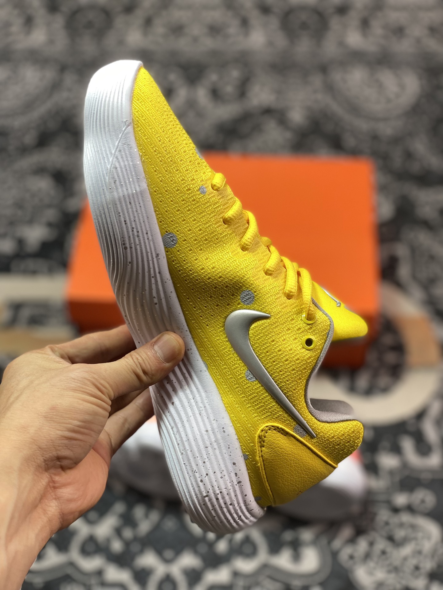 NK Hyperdunk HD2017 Low EP actual basketball shoes Patrick Star Yuanyang 897637-600