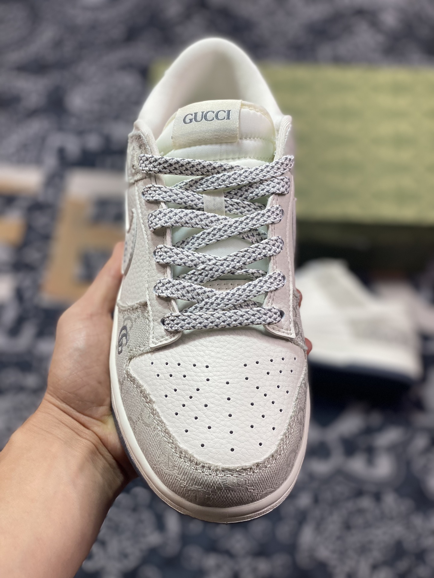 Gucci x Nike Dunk Low Smoke Grey CF3688-003