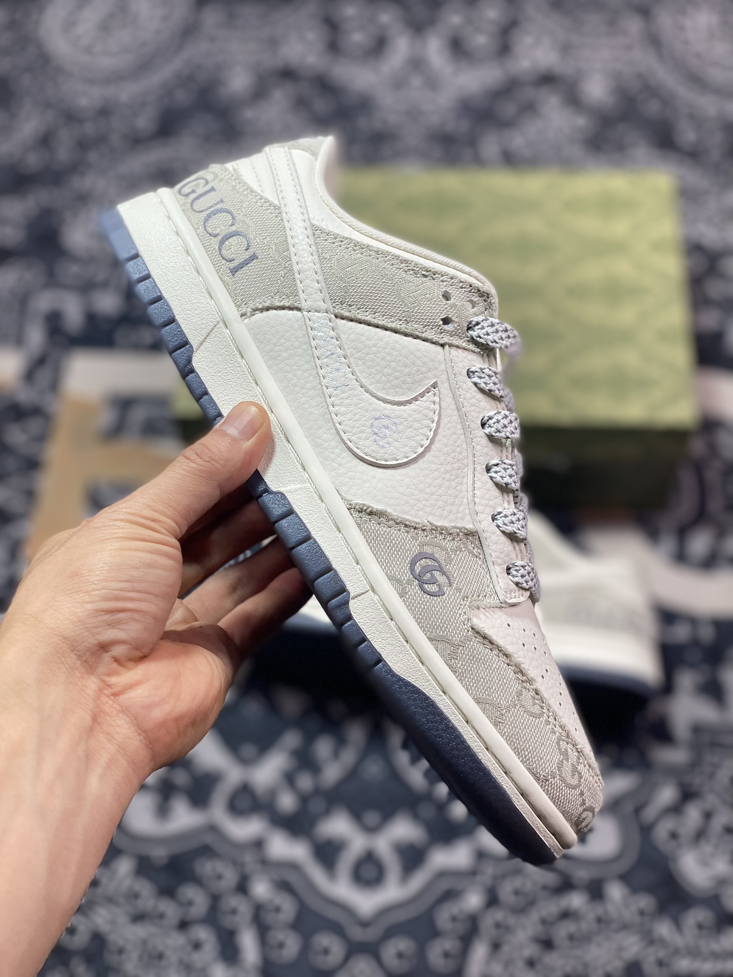 Gucci x Nike Dunk Low Smoke Grey CF3688-003