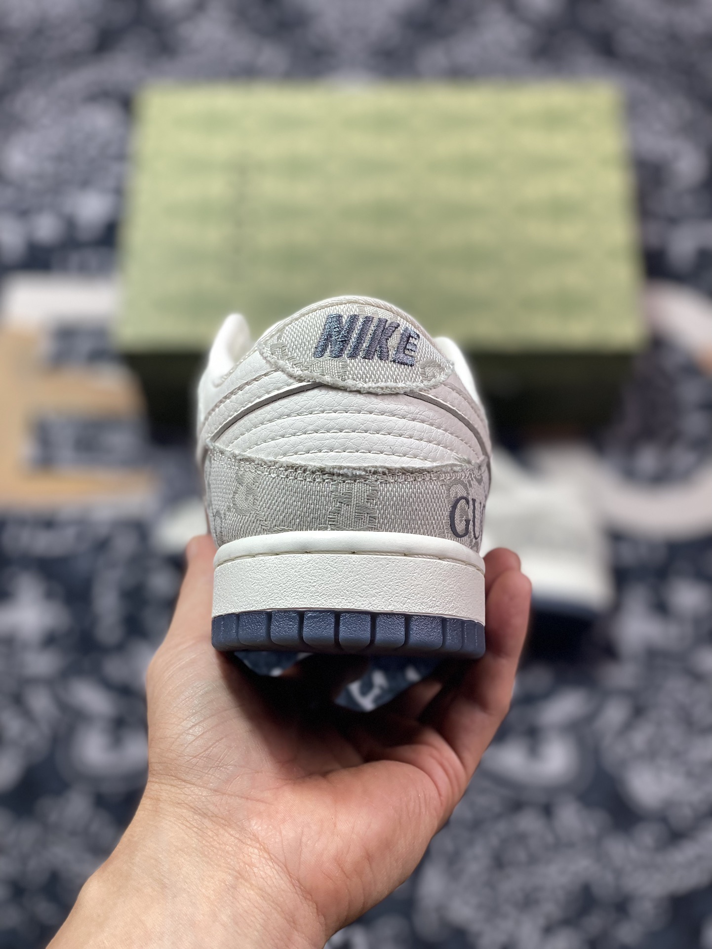 Gucci x Nike Dunk Low Smoke Grey CF3688-003