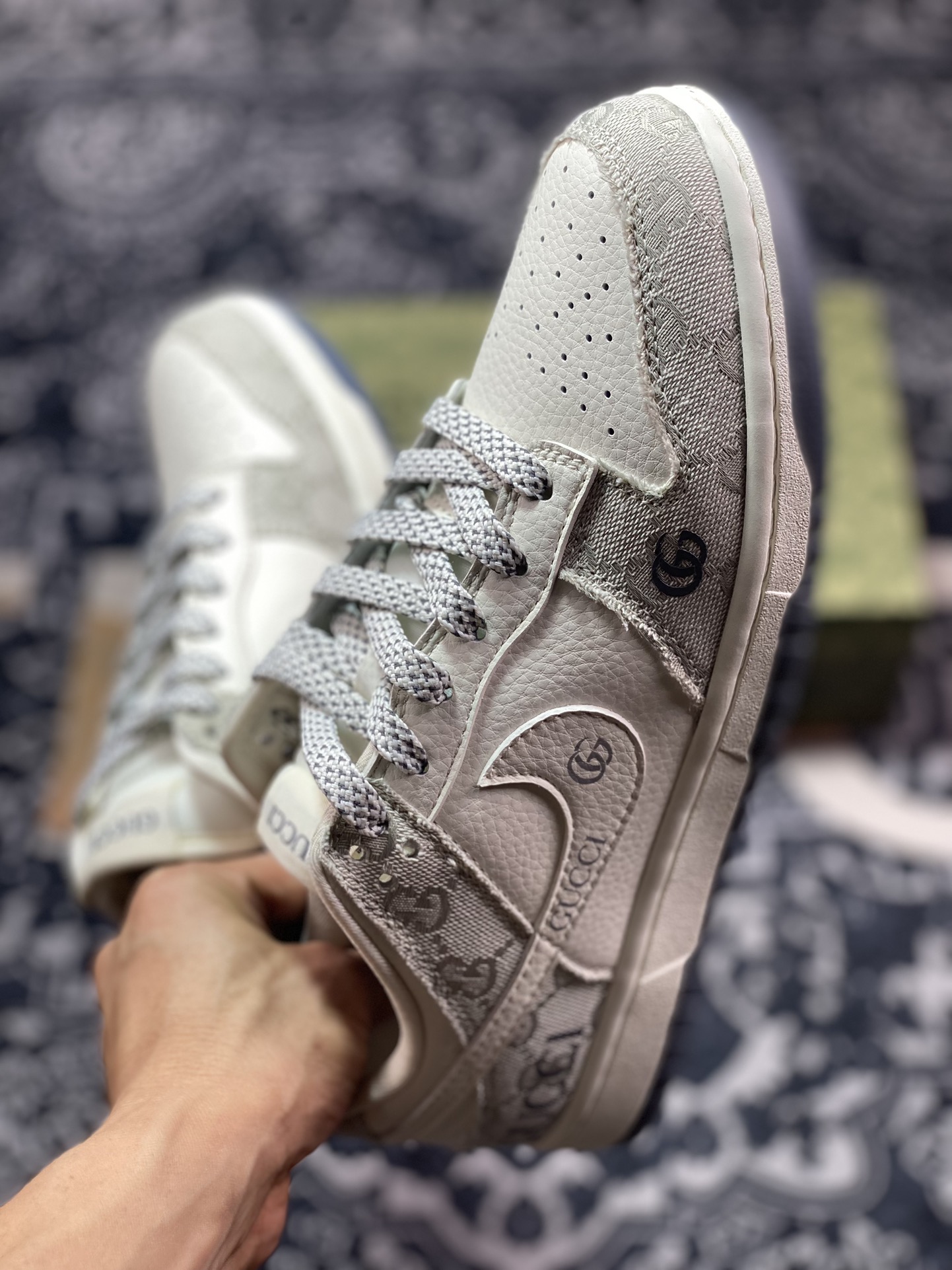 Gucci x Nike Dunk Low Smoke Grey CF3688-003