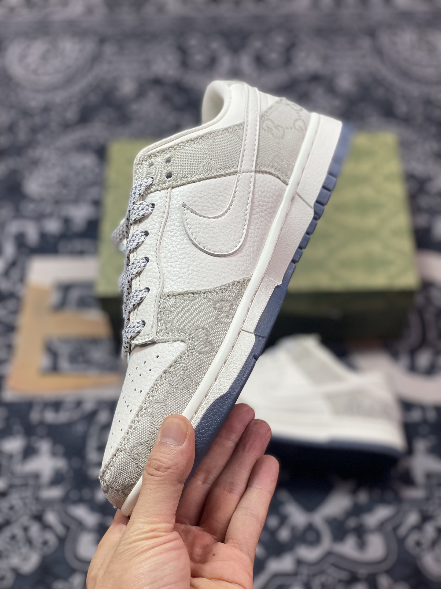 Gucci x Nike Dunk Low Smoke Grey CF3688-003
