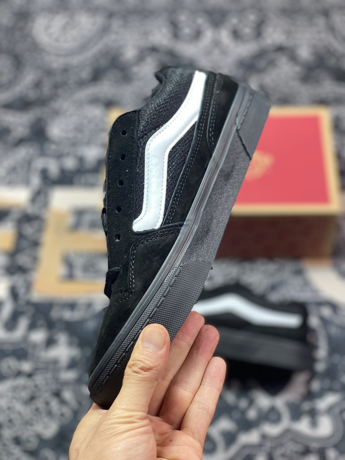 150 Vans Caldrone 黑武士胖胖鞋 范斯官方 美式复古休闲滑板鞋 Vans Classics