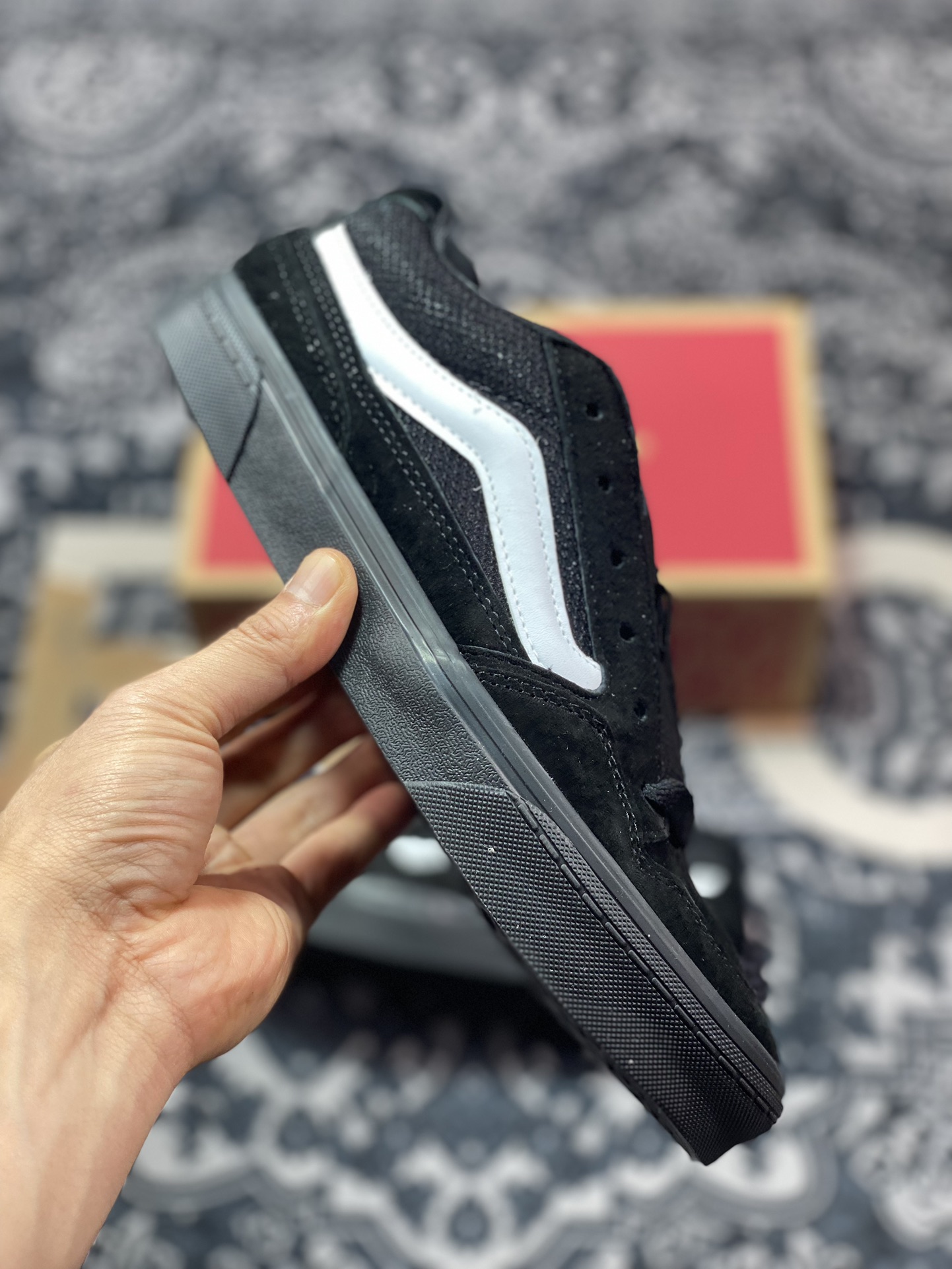 150 Vans Caldrone 黑武士胖胖鞋 范斯官方 美式复古休闲滑板鞋 Vans Classics