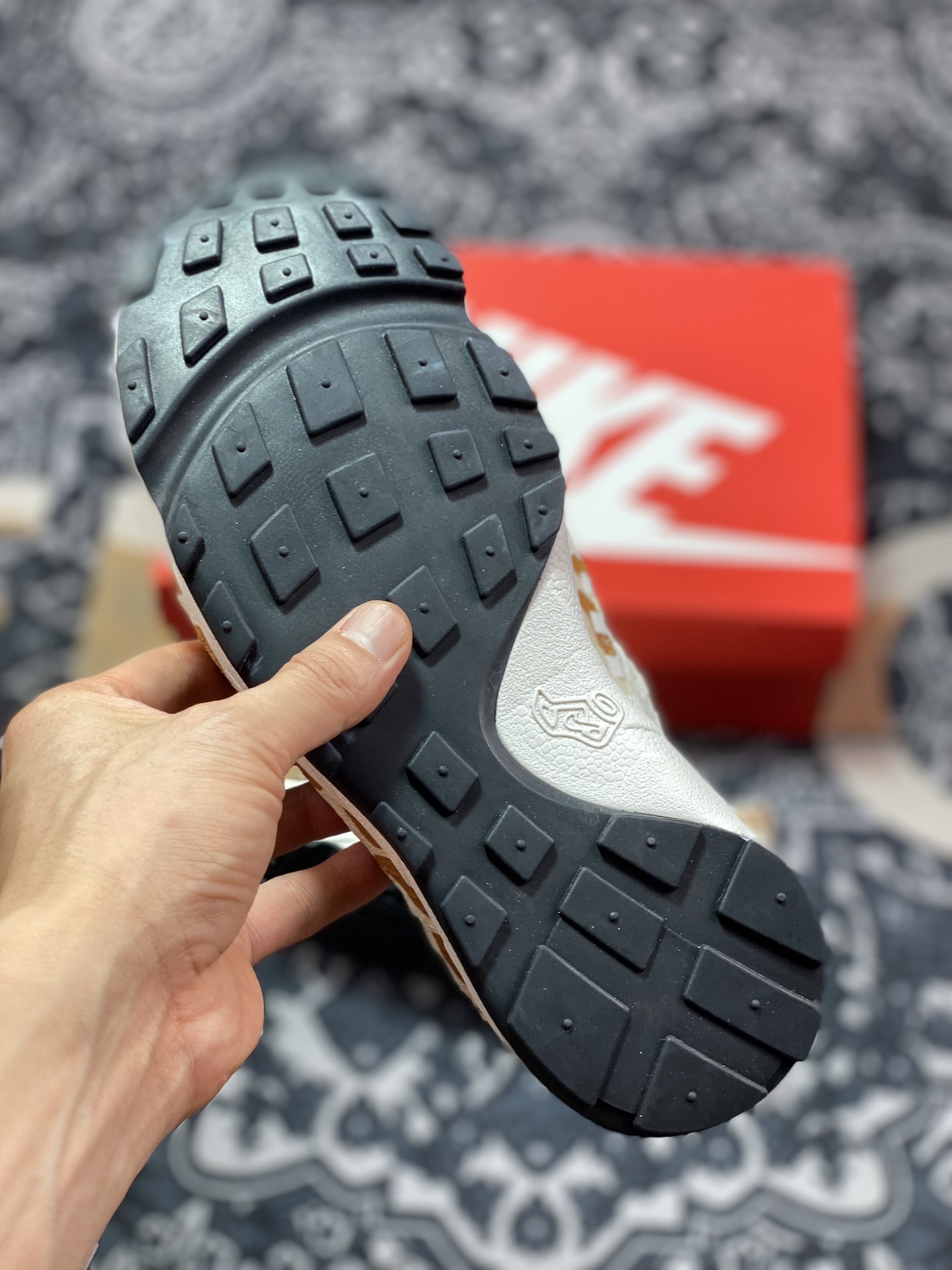 Nk Air Footscape Woven asymmetrical woven non-slip wear-resistant low-top casual shoes FB1959-100