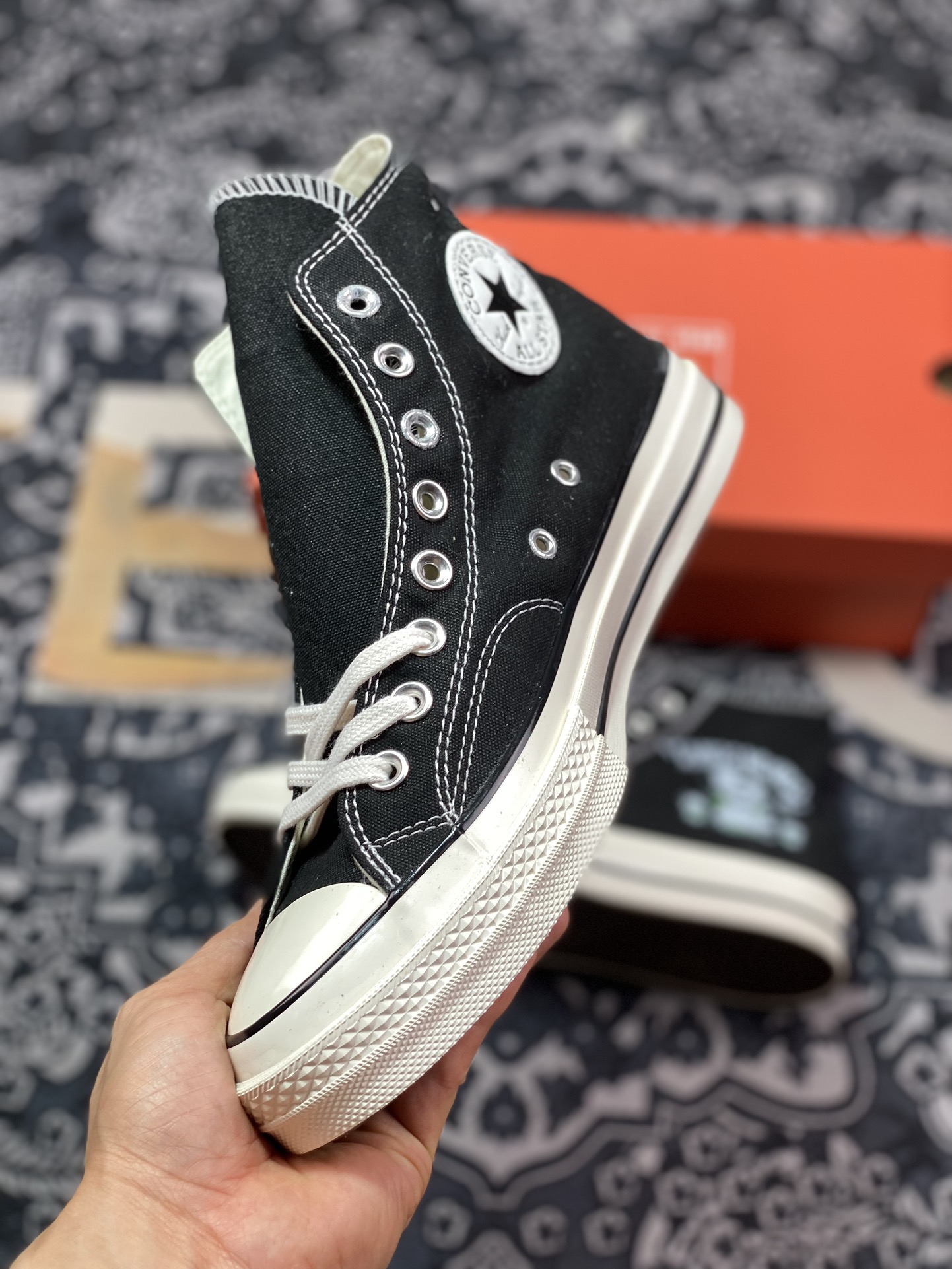 140 真标 匡威限定泡泡玛特联名 CONVERSE＆HONDA 定制限定运动休闲高帮帆布鞋