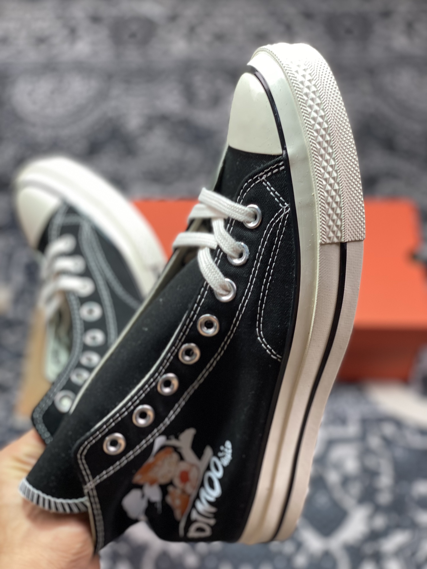 140 真标 匡威限定泡泡玛特联名 CONVERSE＆HONDA 定制限定运动休闲高帮帆布鞋