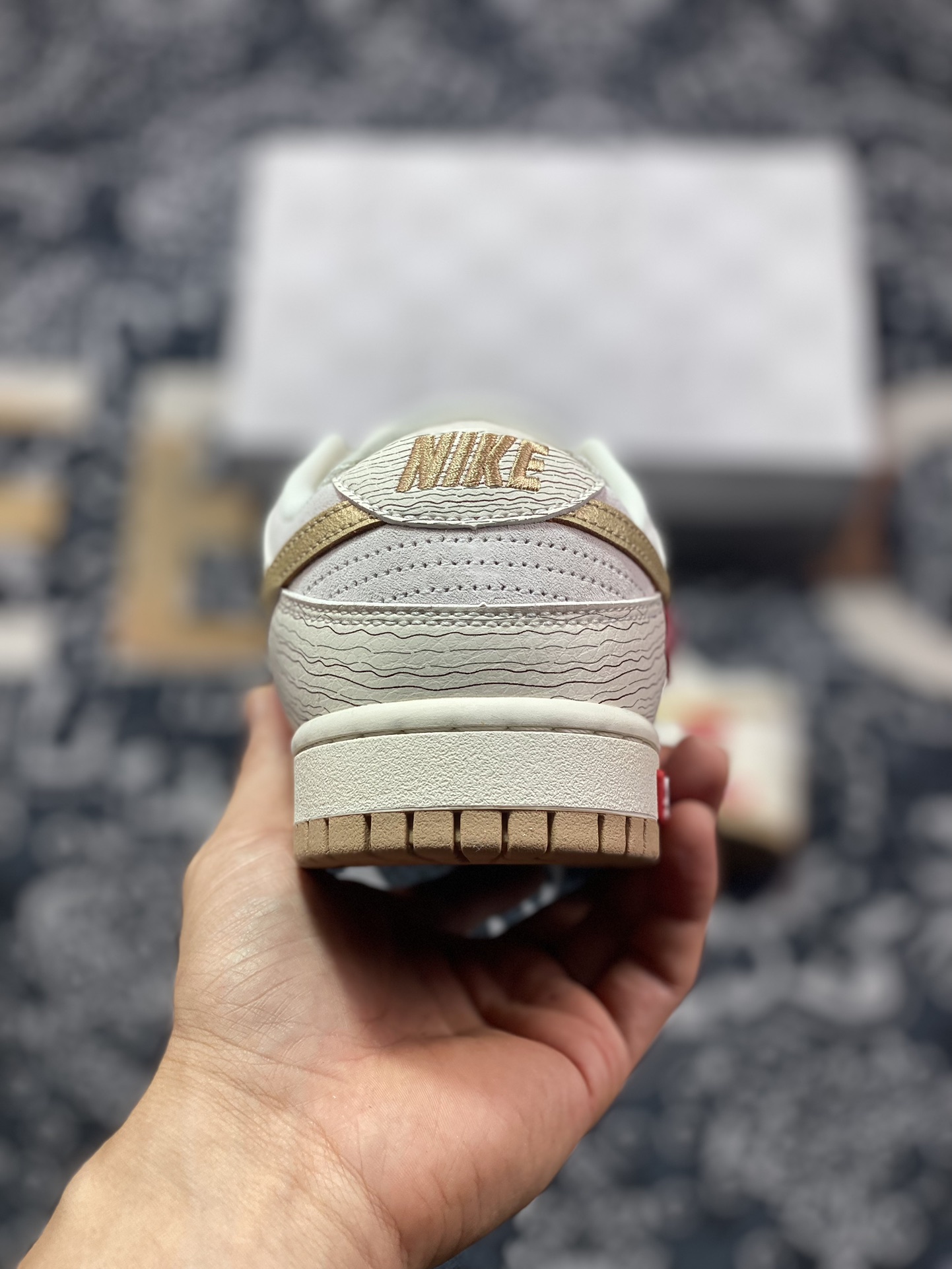 280 原装级别 Supreme x Nk Dunk Low 联名-金鬼脸 SB低帮休闲板鞋 XD6188-035