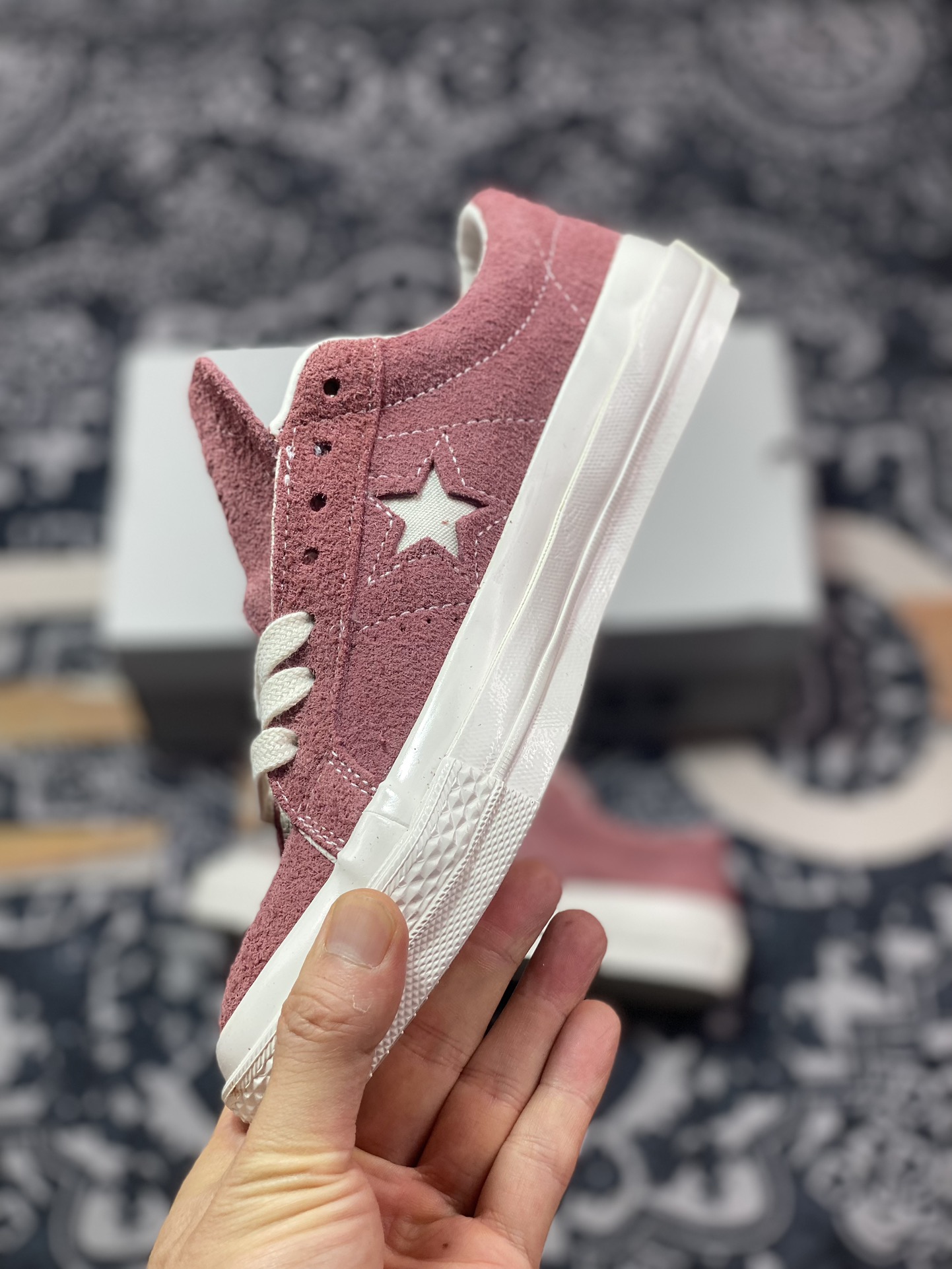 160 真标 Converse One Star Pro红褐色 匡威木村一星复古休闲滑板鞋 A06890C