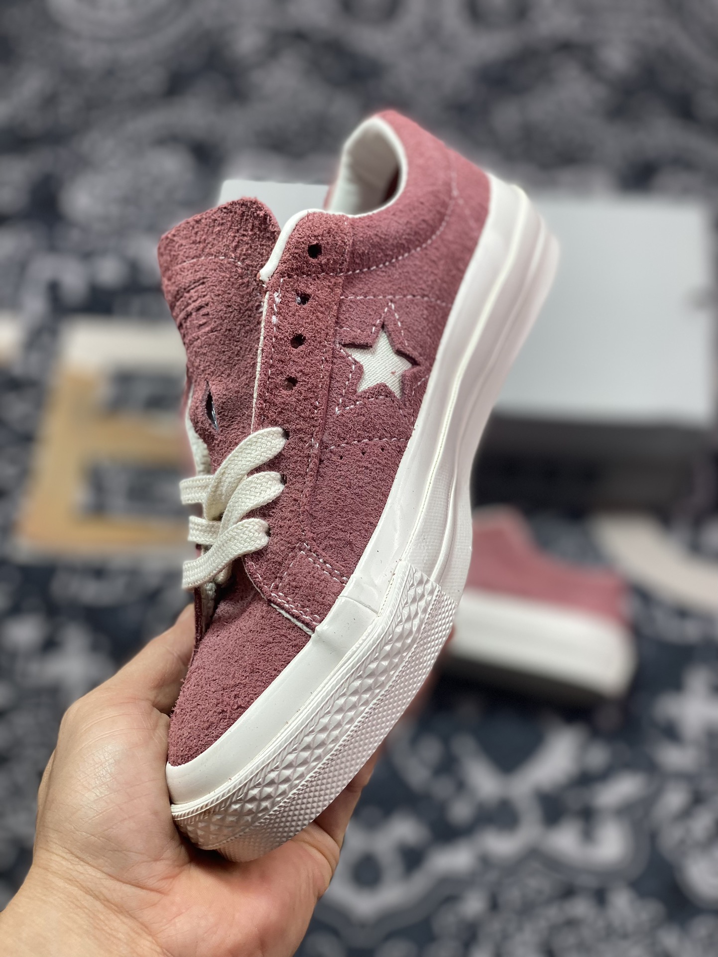 160 真标 Converse One Star Pro红褐色 匡威木村一星复古休闲滑板鞋 A06890C