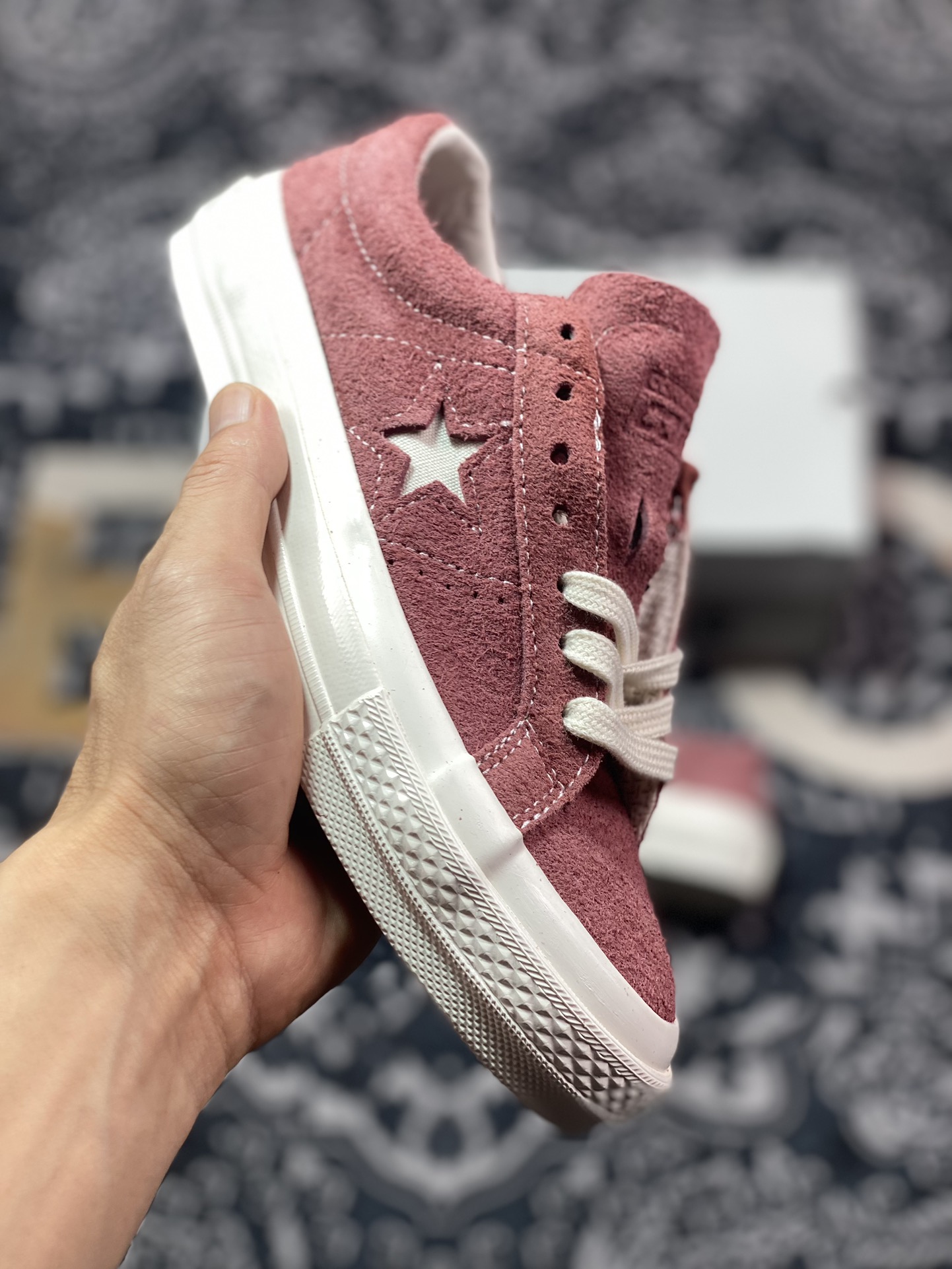 160 真标 Converse One Star Pro红褐色 匡威木村一星复古休闲滑板鞋 A06890C