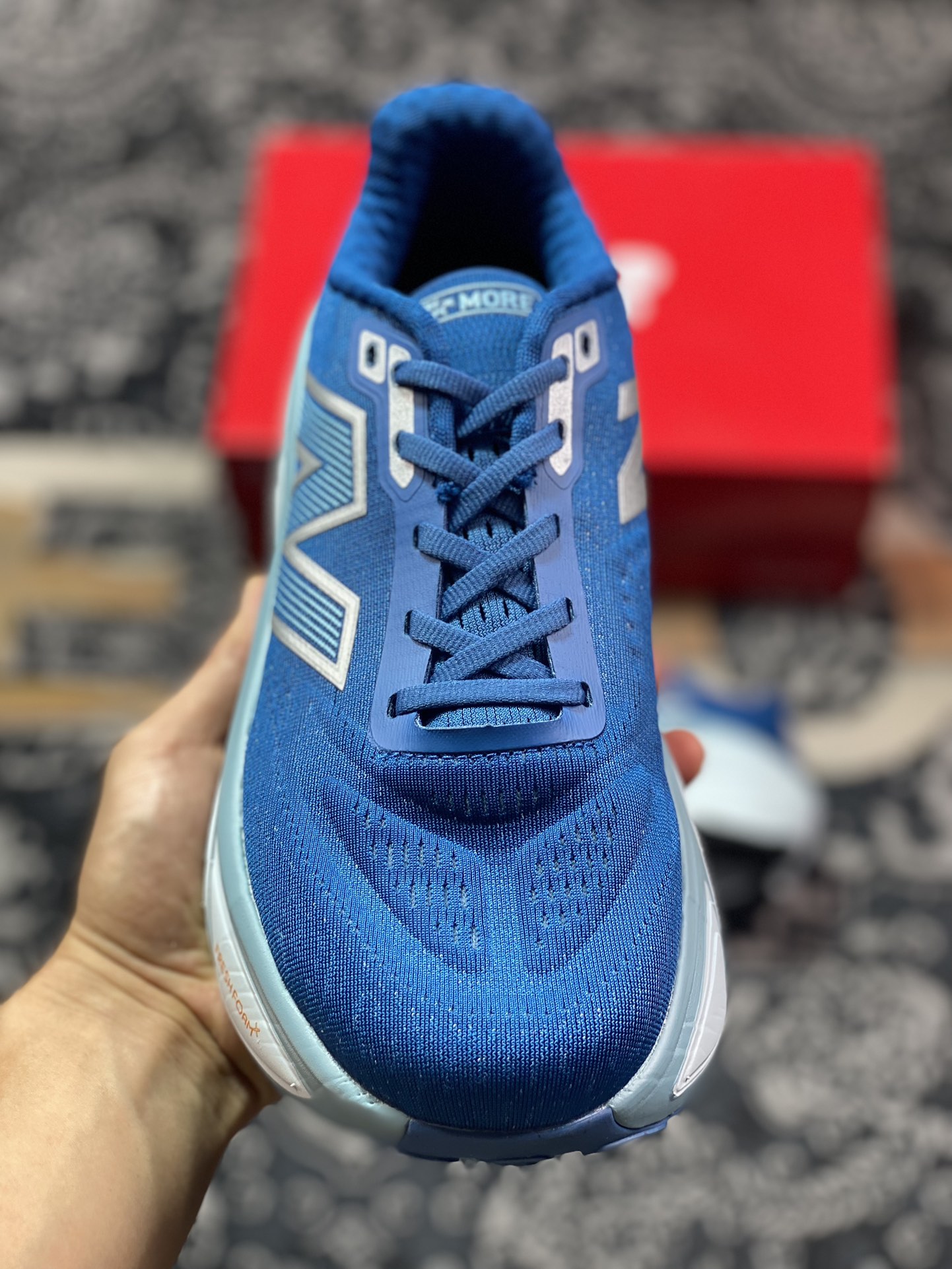 220 原装级别 New Balance NB Fresh Foam Evoz v2舒适耐磨低帮跑步鞋  MMORCC5