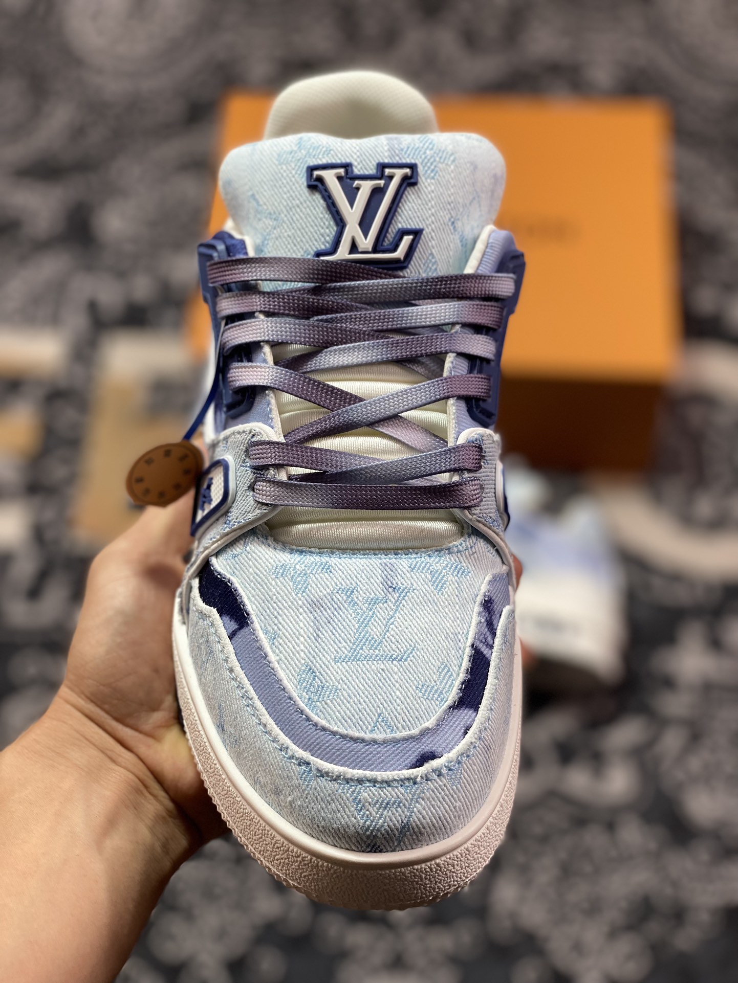 450 优选 原装级别 LOUIS VUITTON Trainer LV 路易威登