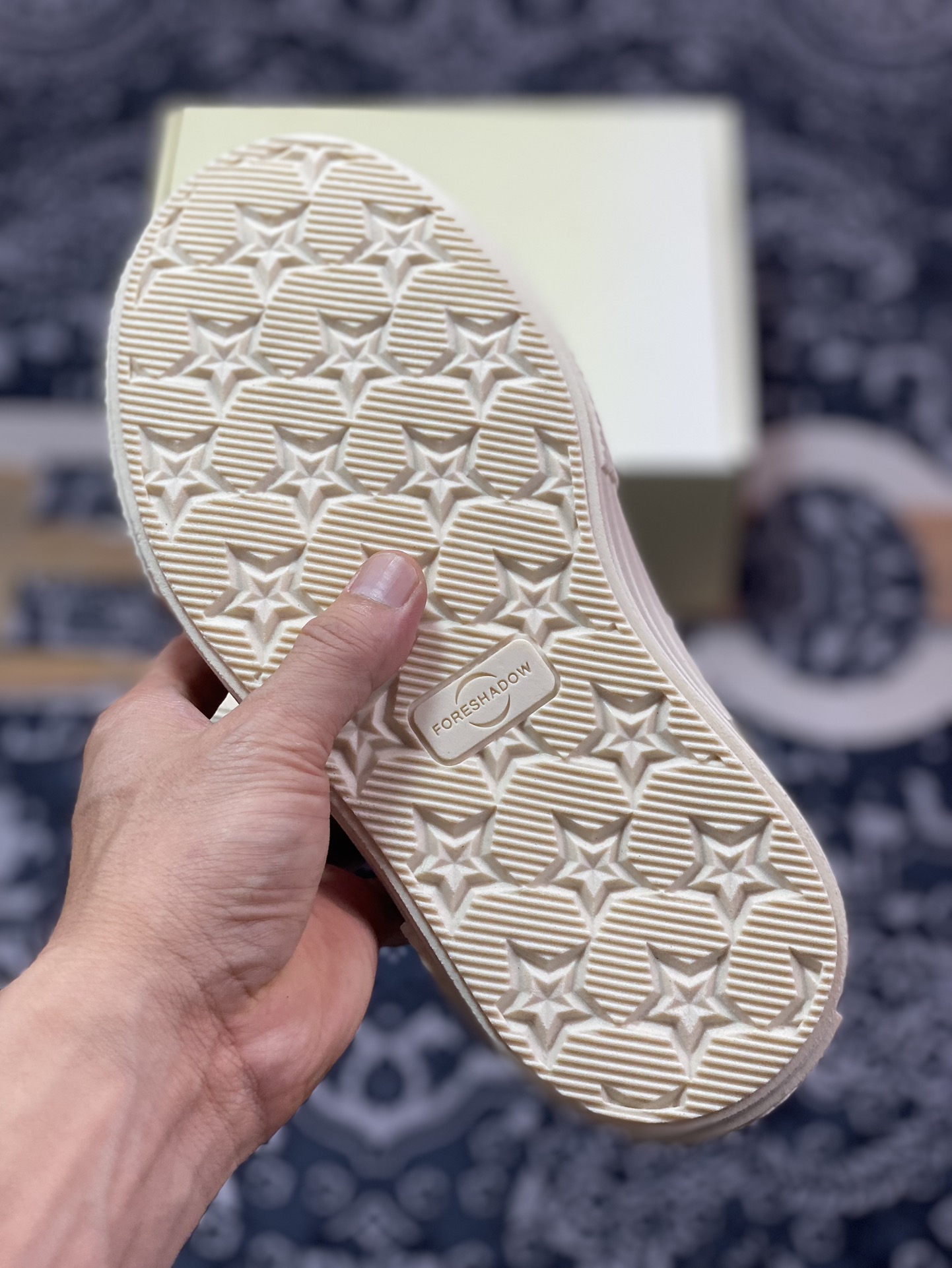 300 原装级别 赵露思/迪丽热巴 同款 国潮宝藏球鞋 新兴品牌FORESHADOW ”Double-Uni” Sneaker 厚底 耐磨防滑增高