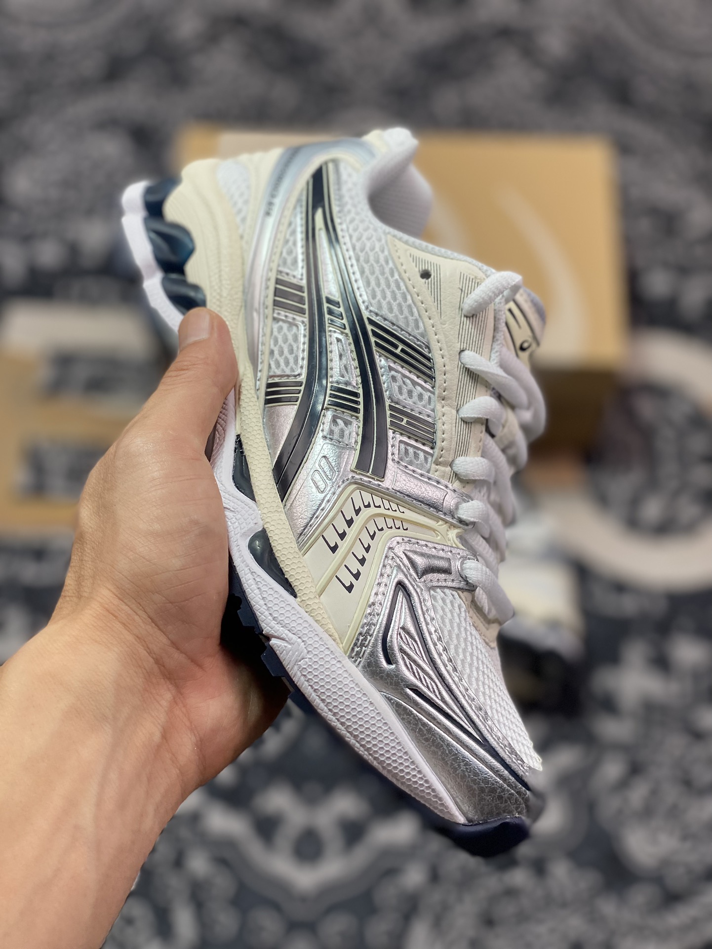 瑟亚士Asics Gel-Kayano 14亚卡诺14低代帮专业有氧全能慢鞋跑  1011B867-003