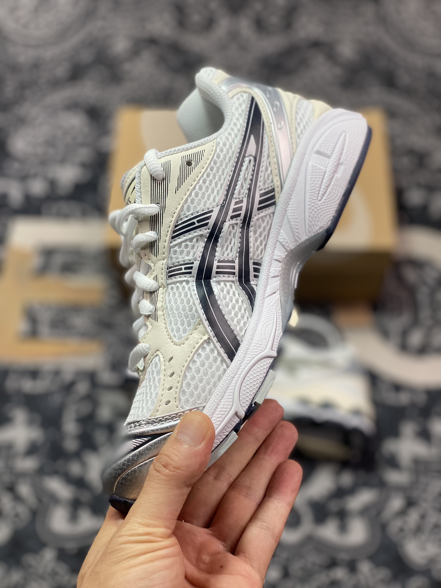 瑟亚士Asics Gel-Kayano 14亚卡诺14低代帮专业有氧全能慢鞋跑  1011B867-003