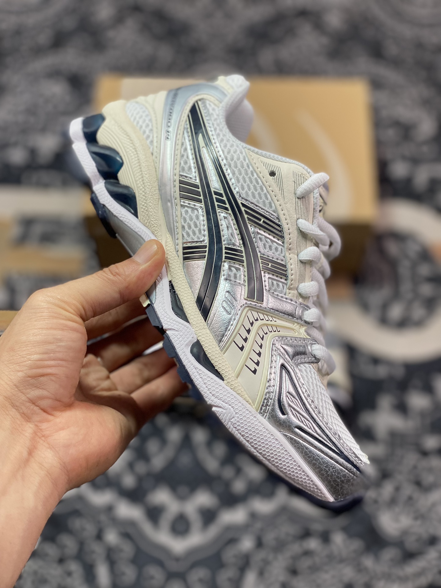 瑟亚士Asics Gel-Kayano 14亚卡诺14低代帮专业有氧全能慢鞋跑  1011B867-003