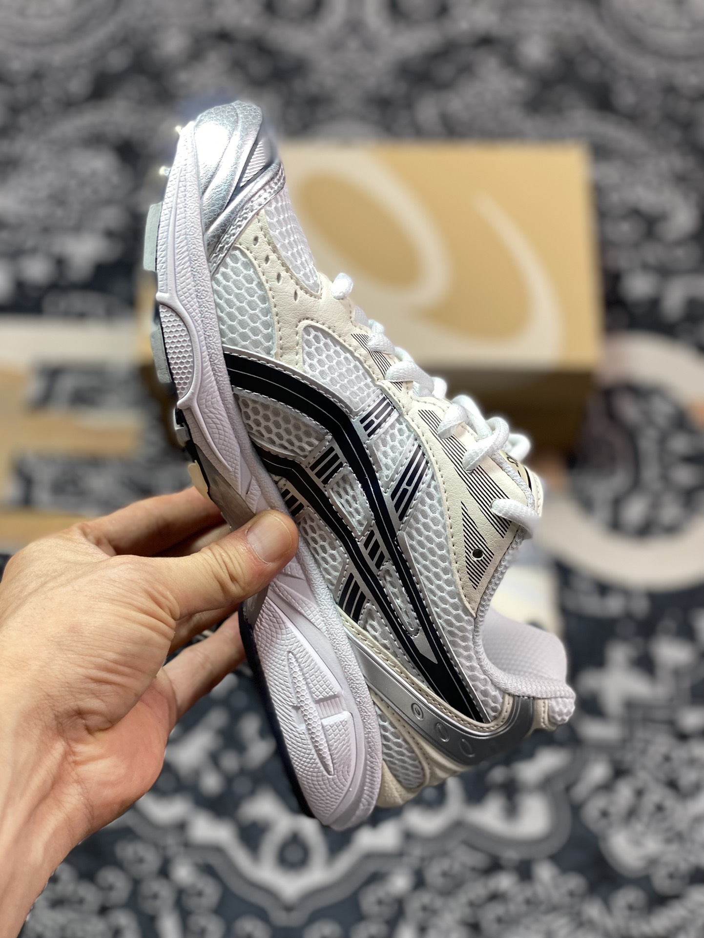 瑟亚士Asics Gel-Kayano 14亚卡诺14低代帮专业有氧全能慢鞋跑  1011B867-003