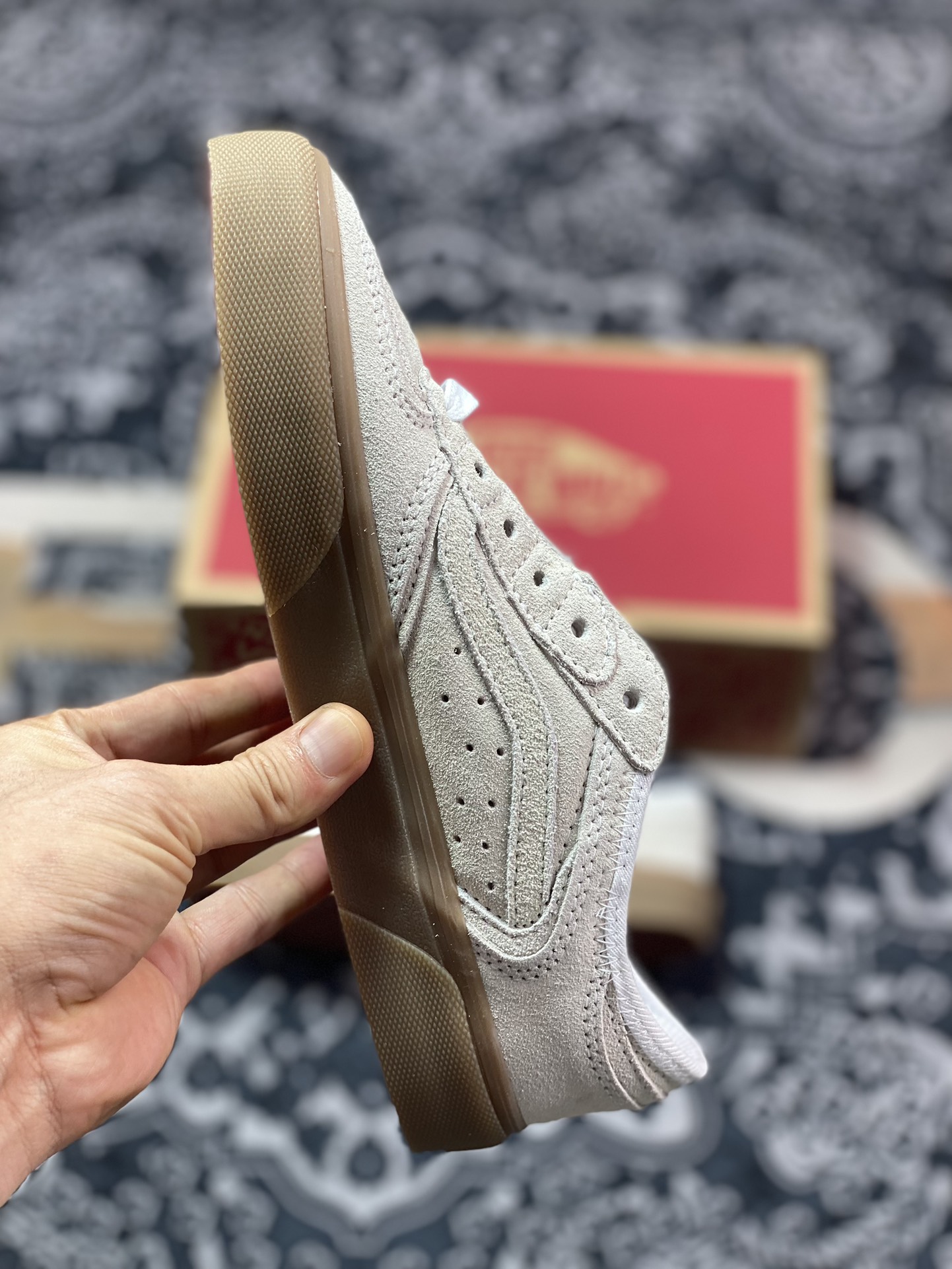 Vans Rowley Classics 米色 范斯官方 经典复古休闲滑板鞋  VN0009QJQJM