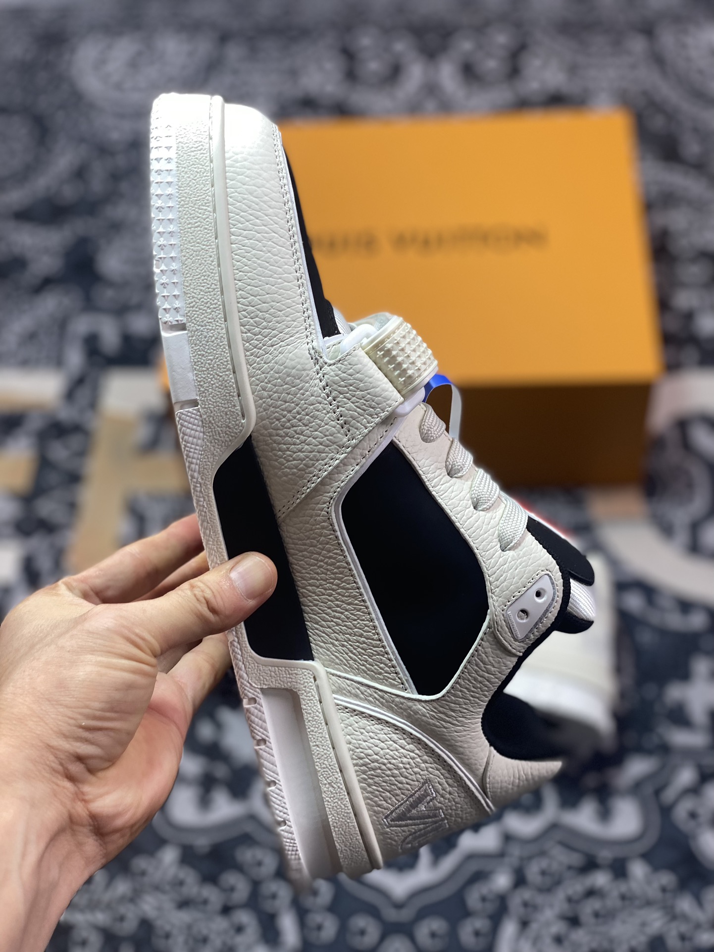 优选  Tyler x Louis Vuitton 路易威登 LV Trainer 联名款 低帮休闲板鞋