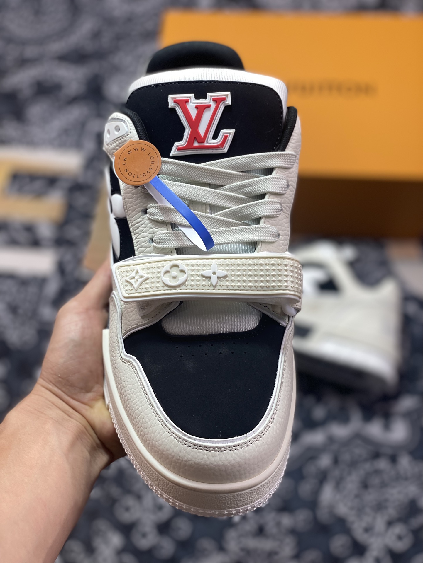 优选  Tyler x Louis Vuitton 路易威登 LV Trainer 联名款 低帮休闲板鞋