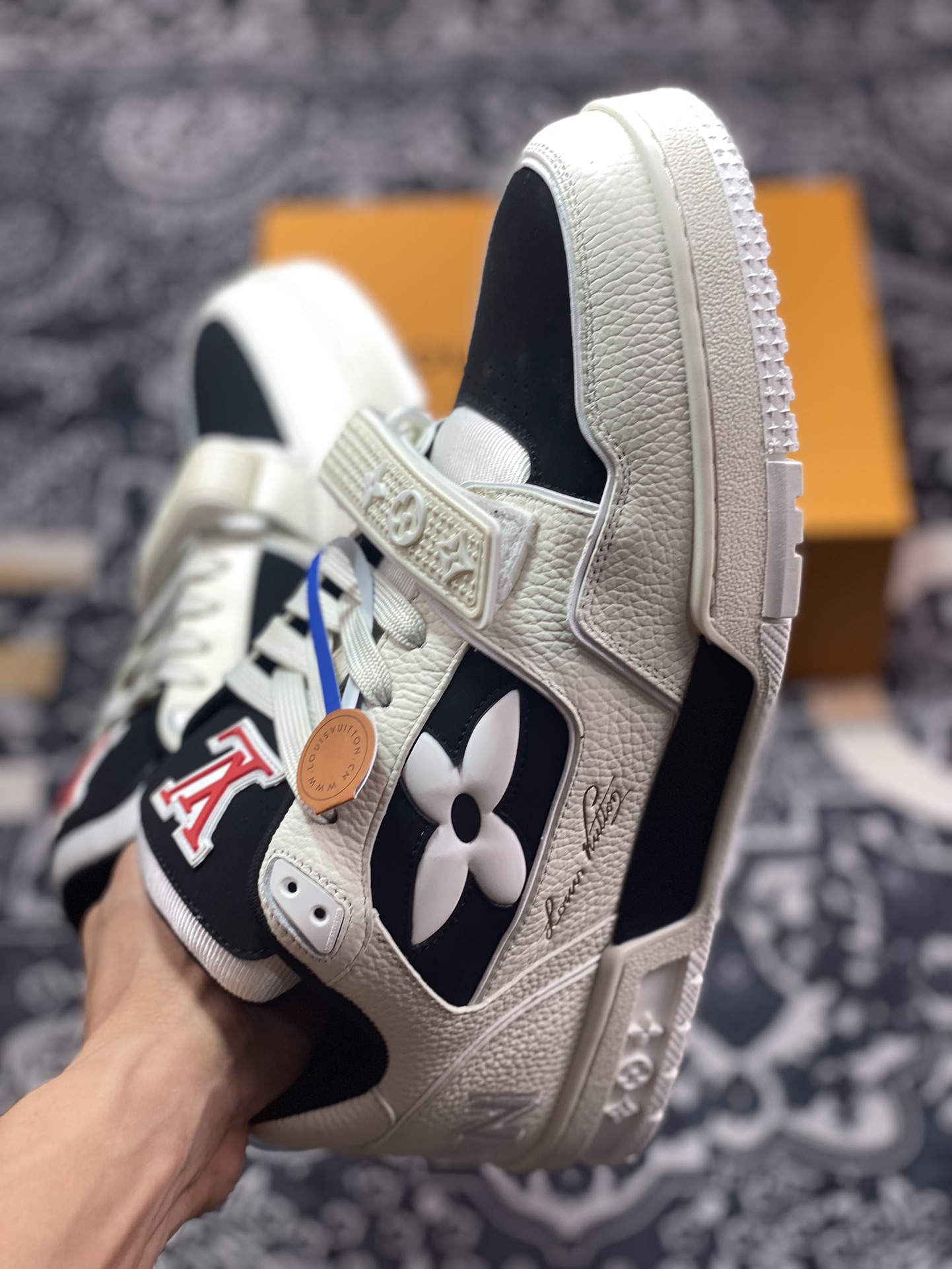 优选  Tyler x Louis Vuitton 路易威登 LV Trainer 联名款 低帮休闲板鞋