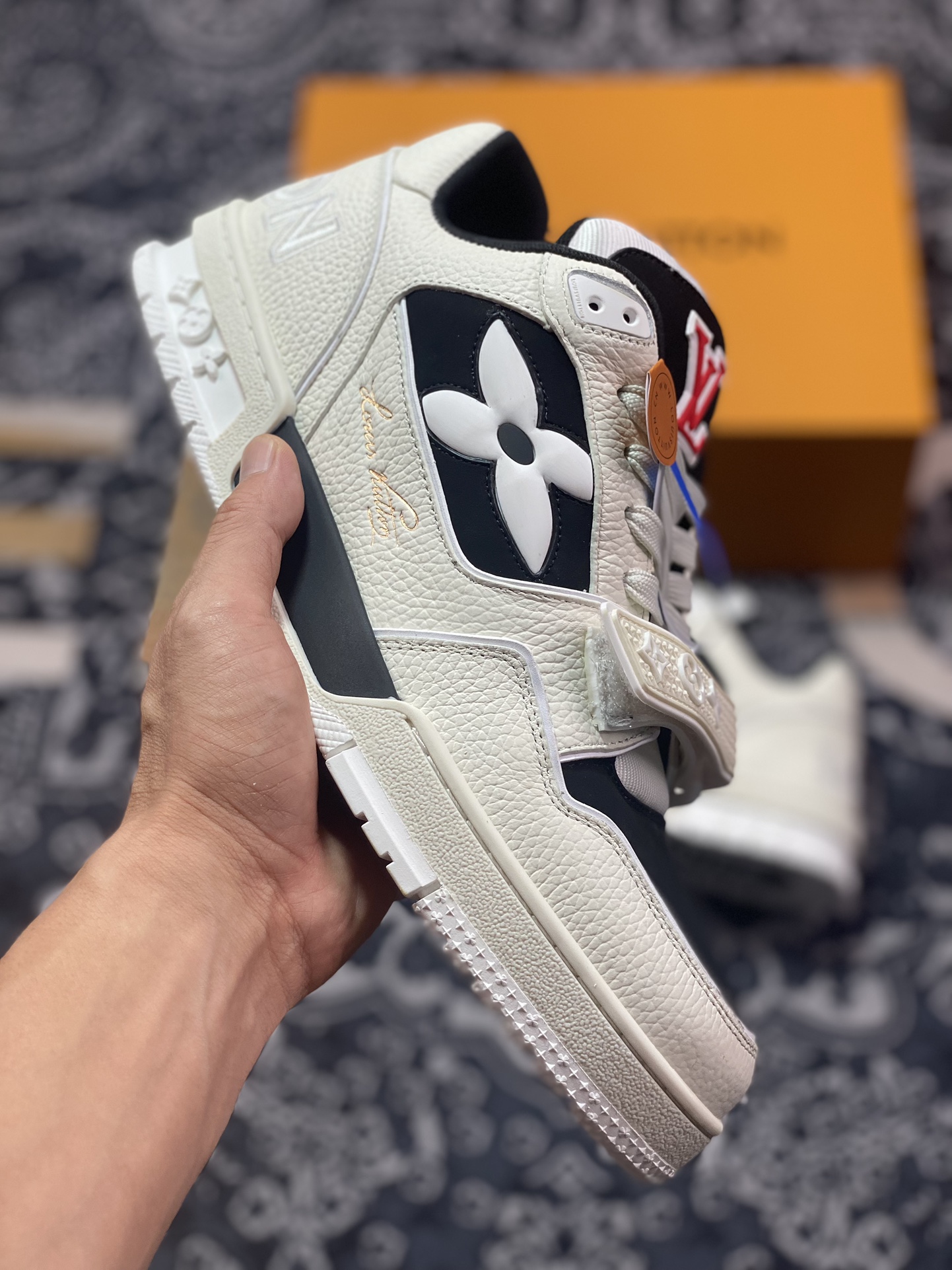 优选  Tyler x Louis Vuitton 路易威登 LV Trainer 联名款 低帮休闲板鞋