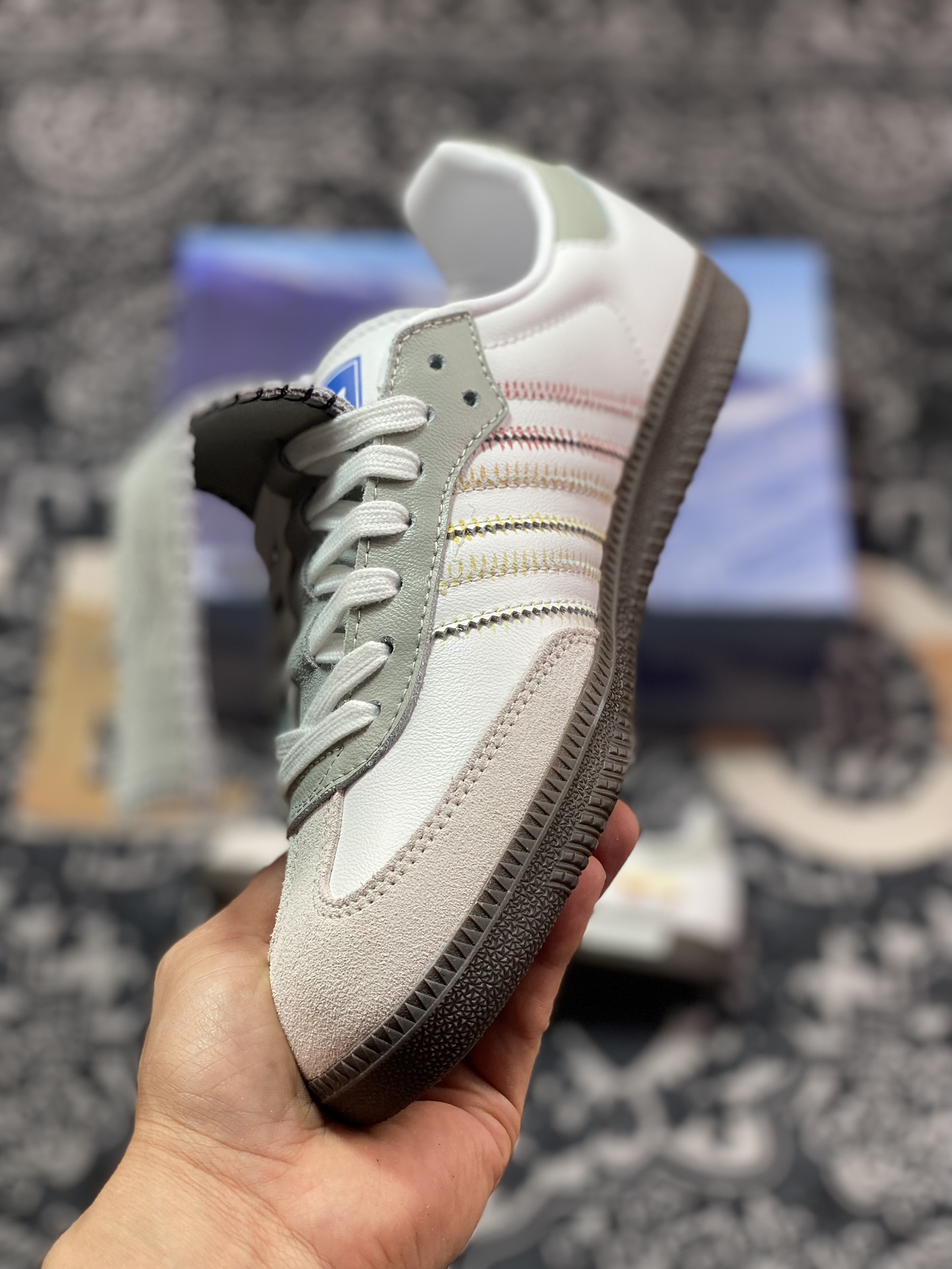 DIY纯原Adidas Samba OG 雪林竞速 长鞋舍桑巴纪念日系列 IG1025