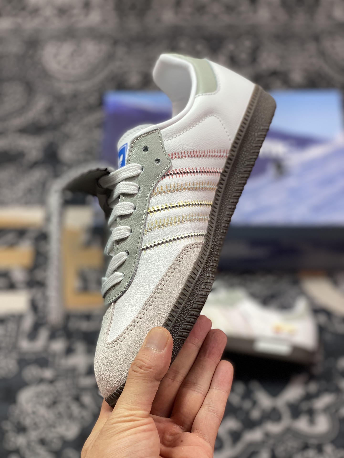 DIY纯原Adidas Samba OG 雪林竞速 长鞋舍桑巴纪念日系列 IG1025