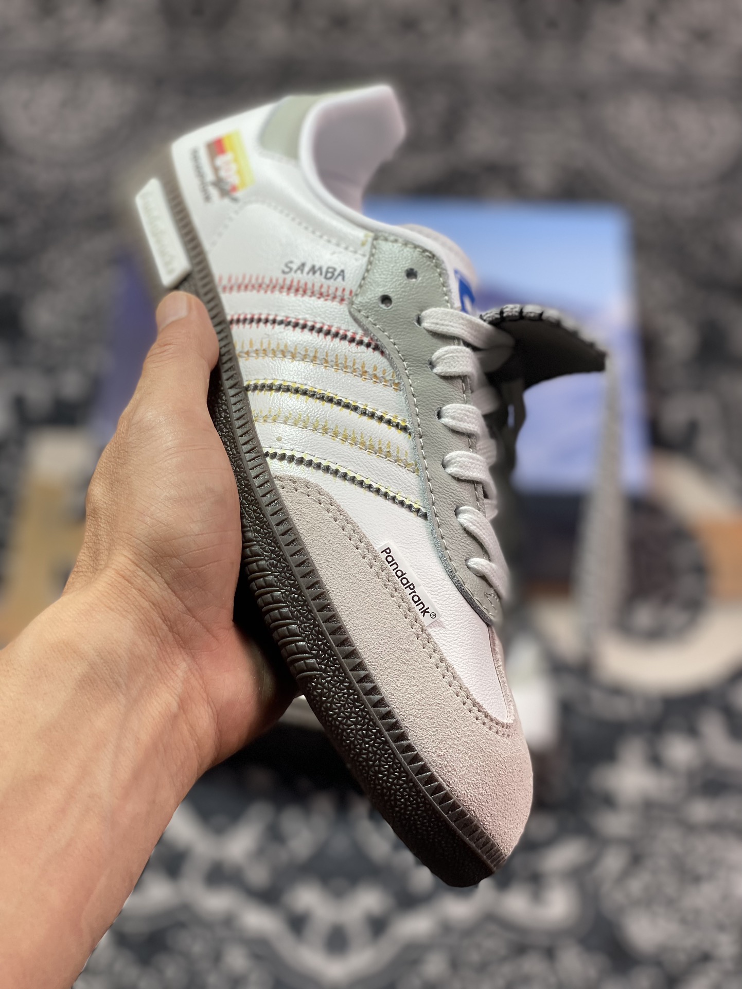 DIY纯原Adidas Samba OG 雪林竞速 长鞋舍桑巴纪念日系列 IG1025