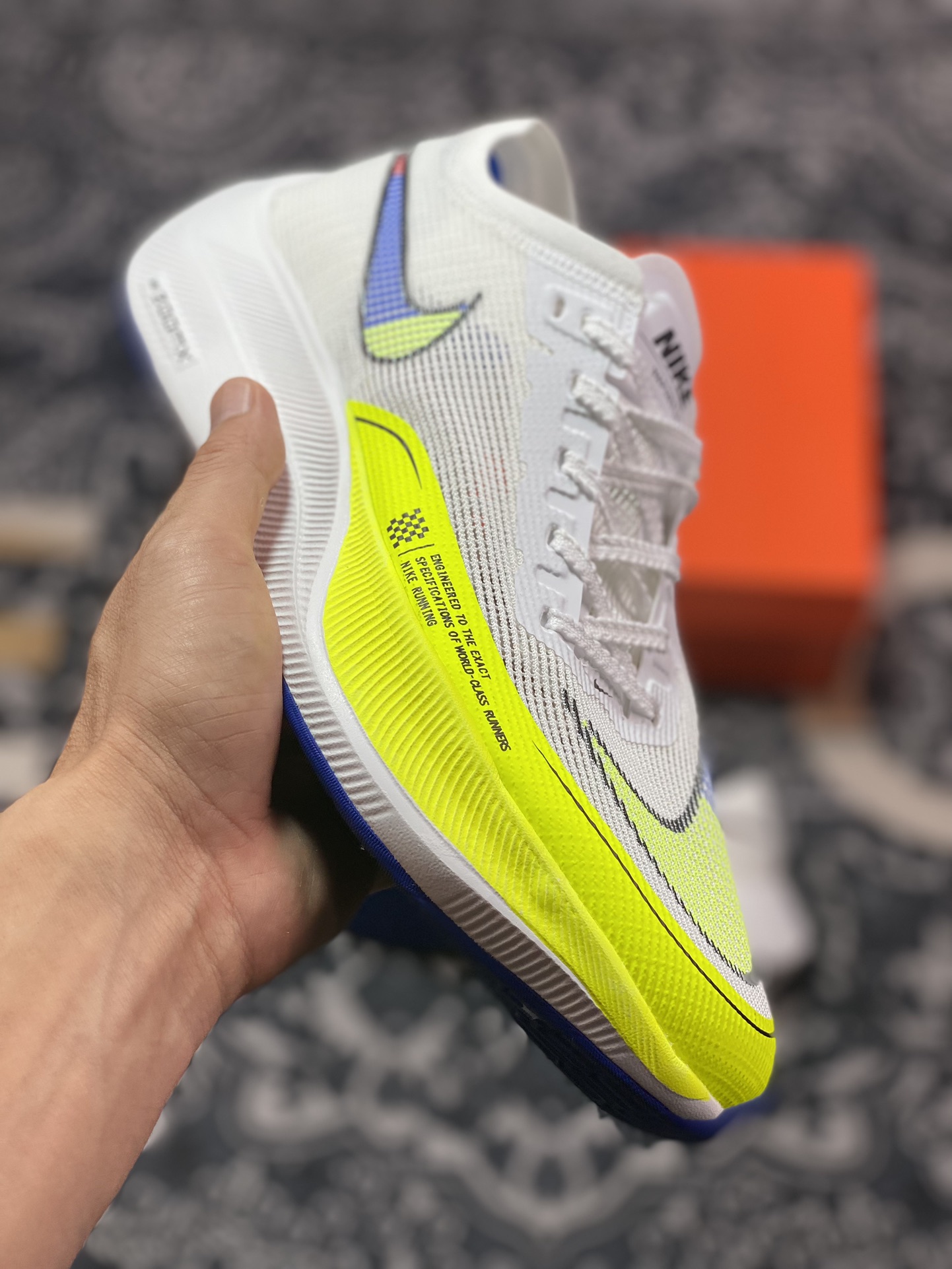 M纯原 NK ZoomX Vaporfly Next% 2 马拉松超轻缓震训练跑步鞋  CU4111-103