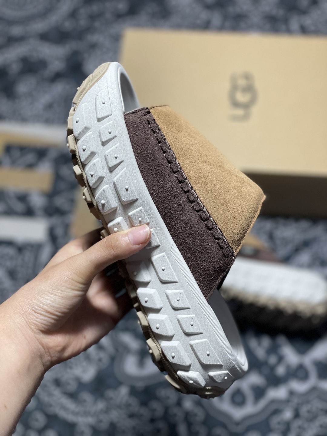 UGG W Venture Daze Slide 春夏新款 轮胎底休闲拖鞋