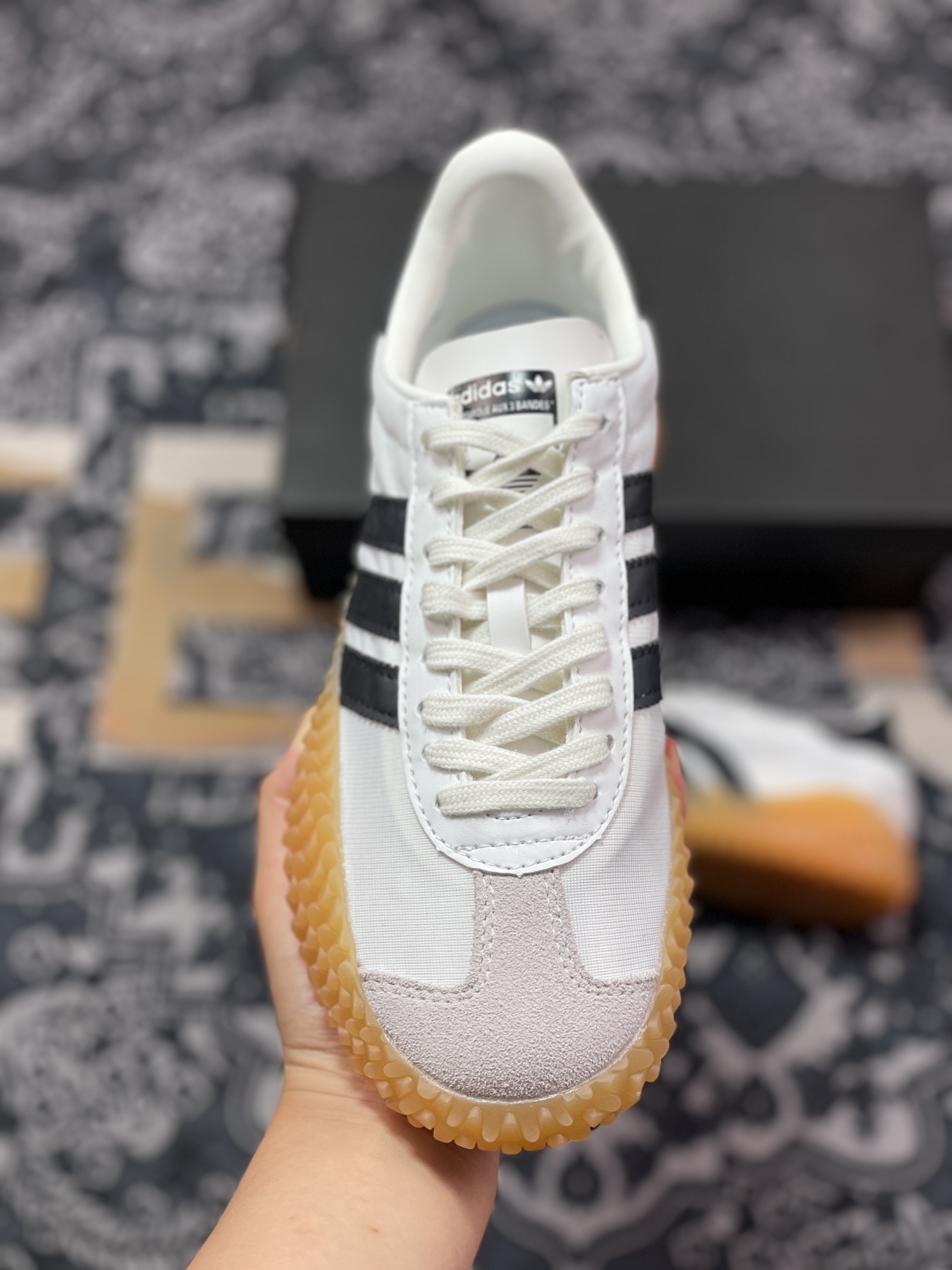 adidas Kamanda Country Low”White Black”卡曼达训练休闲运动慢跑鞋“白黑生胶底”EE5665